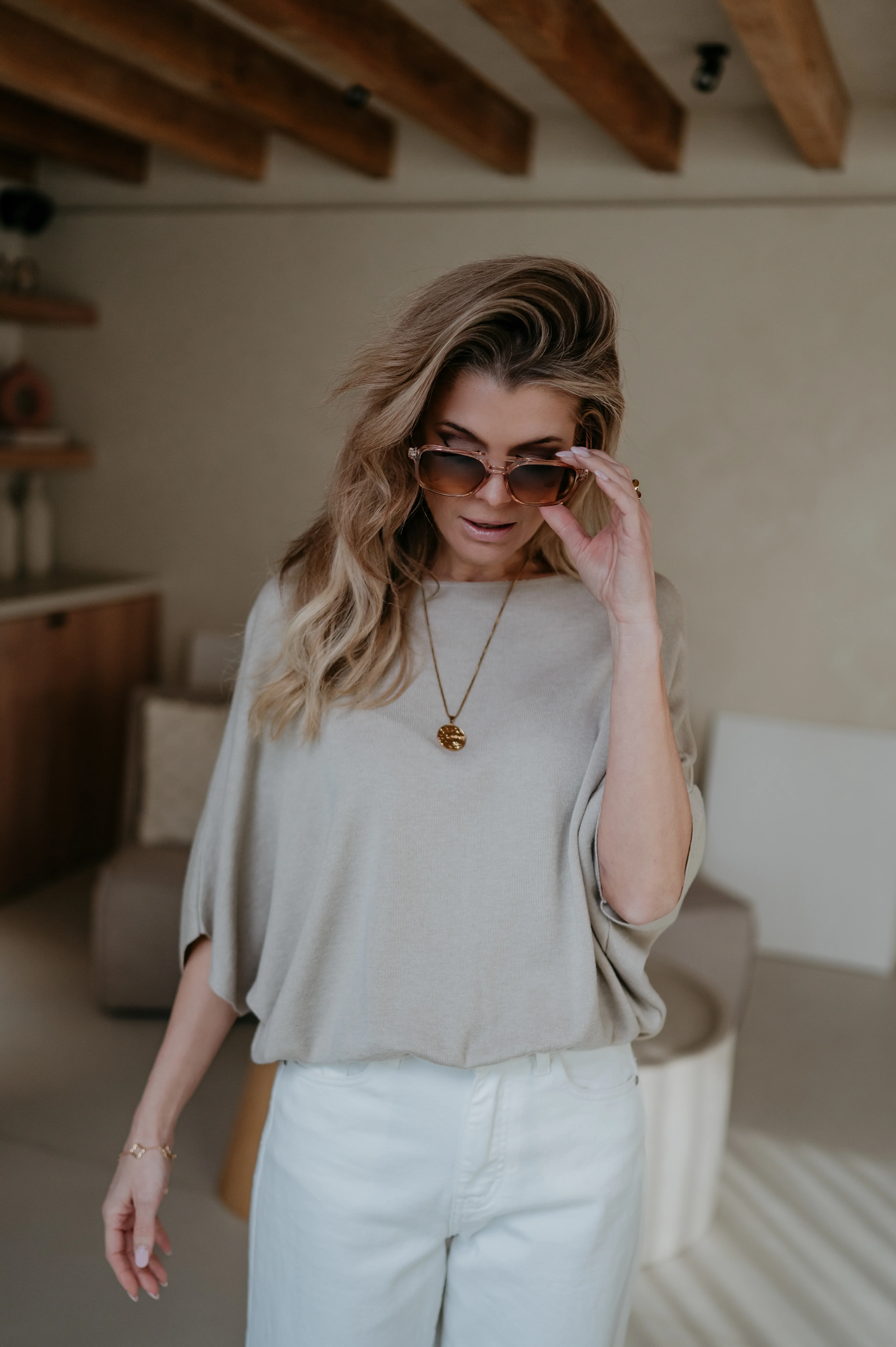 Lesoli knit I Beige - Image 8