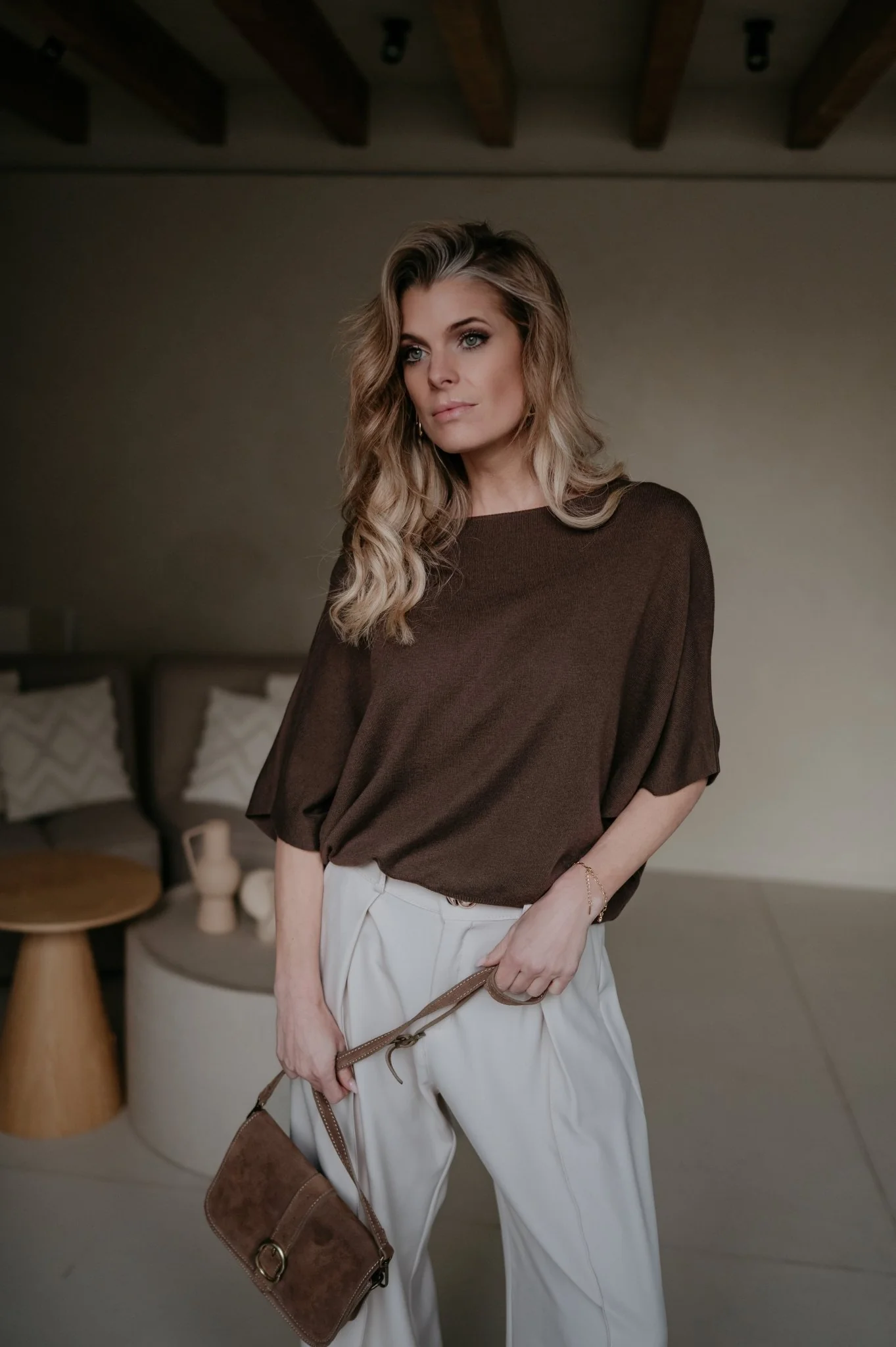 Lesoli knit I Choclate Brown