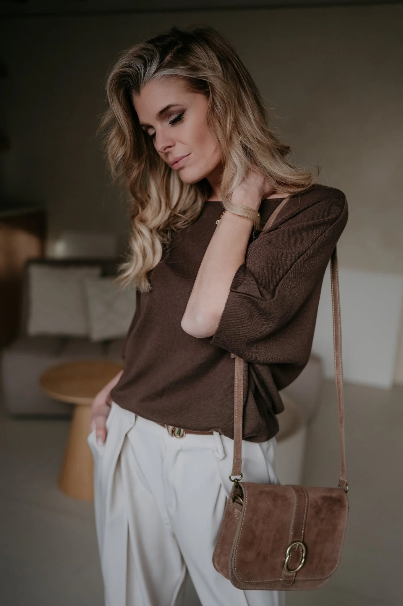 Lesoli knit I Choclate Brown - Image 11