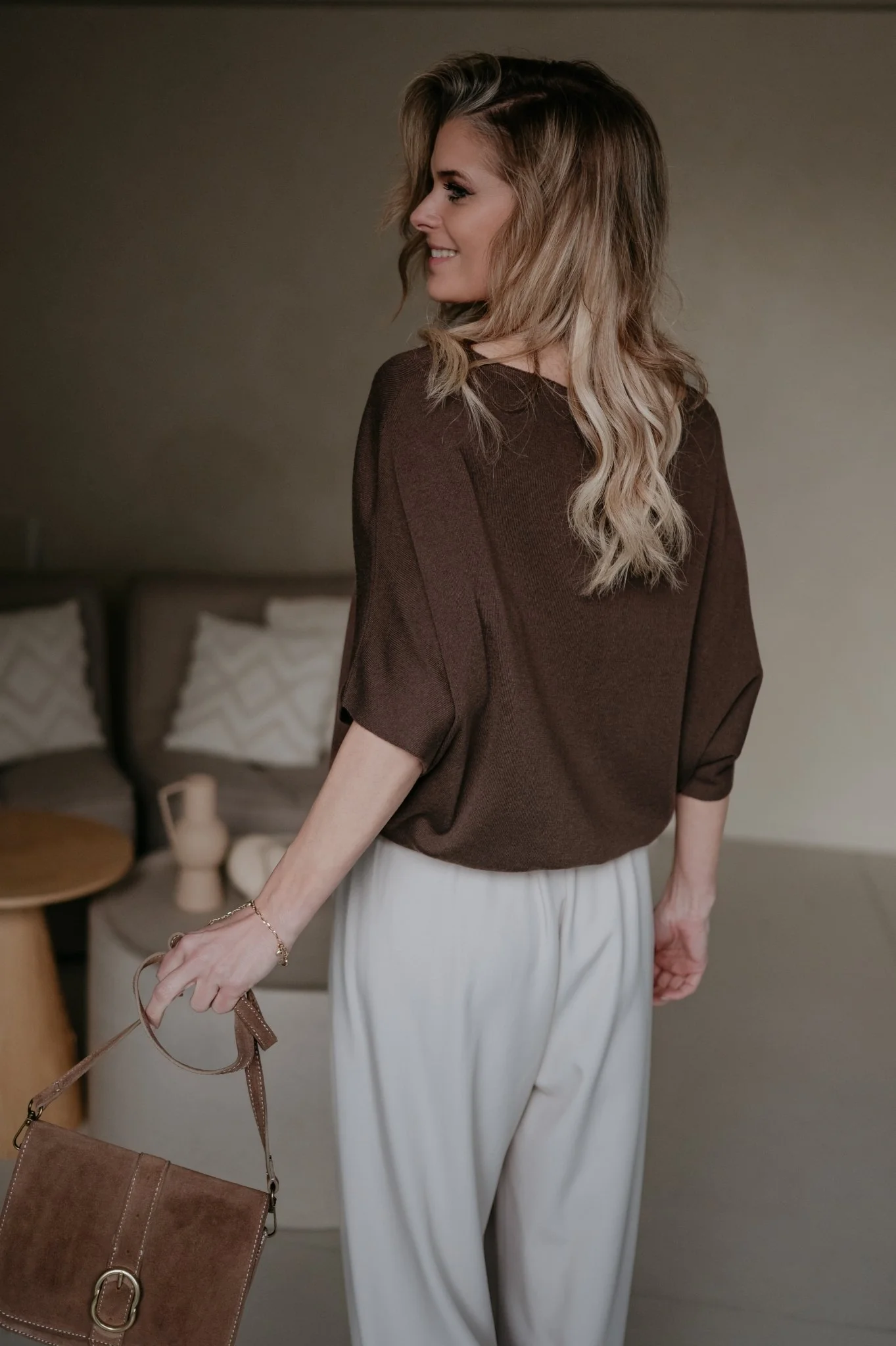 Lesoli knit I Choclate Brown - Image 3