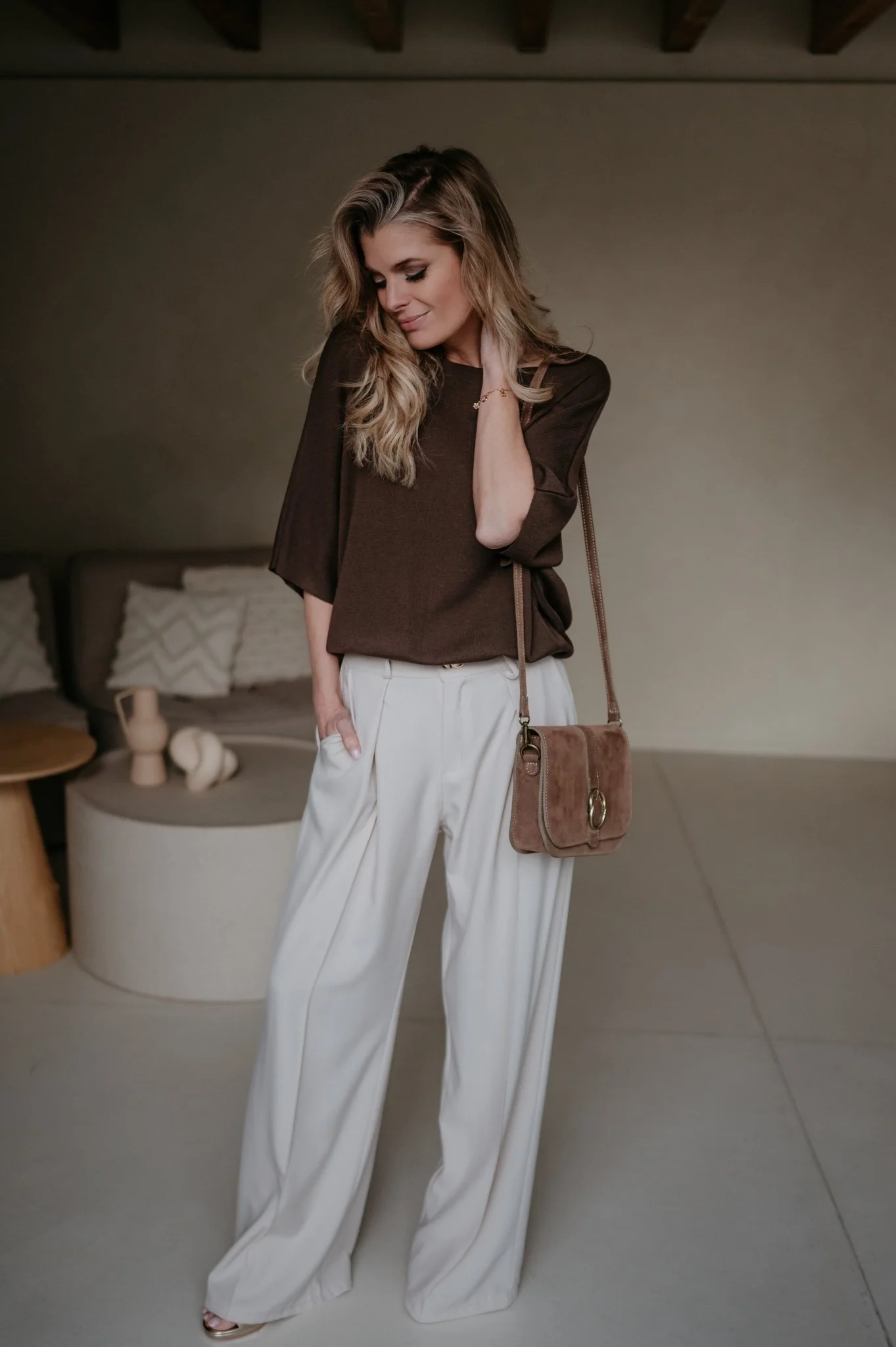 Lesoli knit I Choclate Brown - Image 5