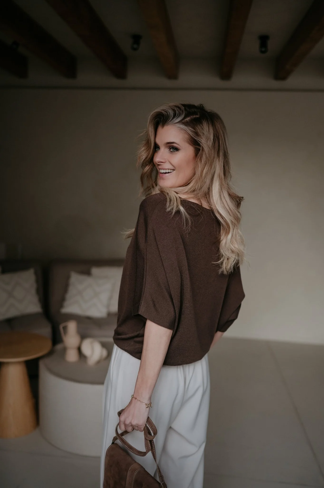 Lesoli knit I Choclate Brown - Image 8