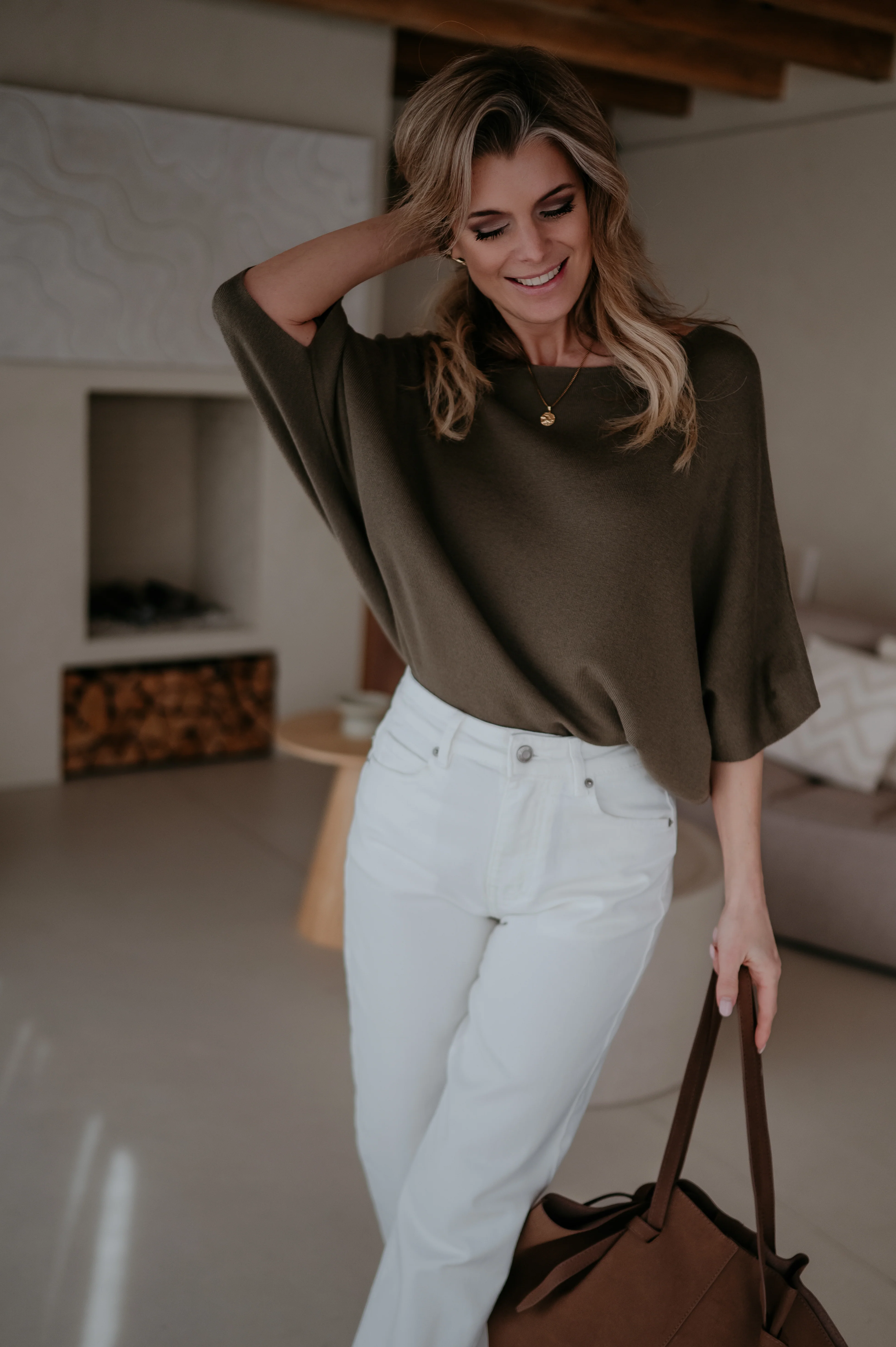 Lesoli knit I Khaki - Image 10