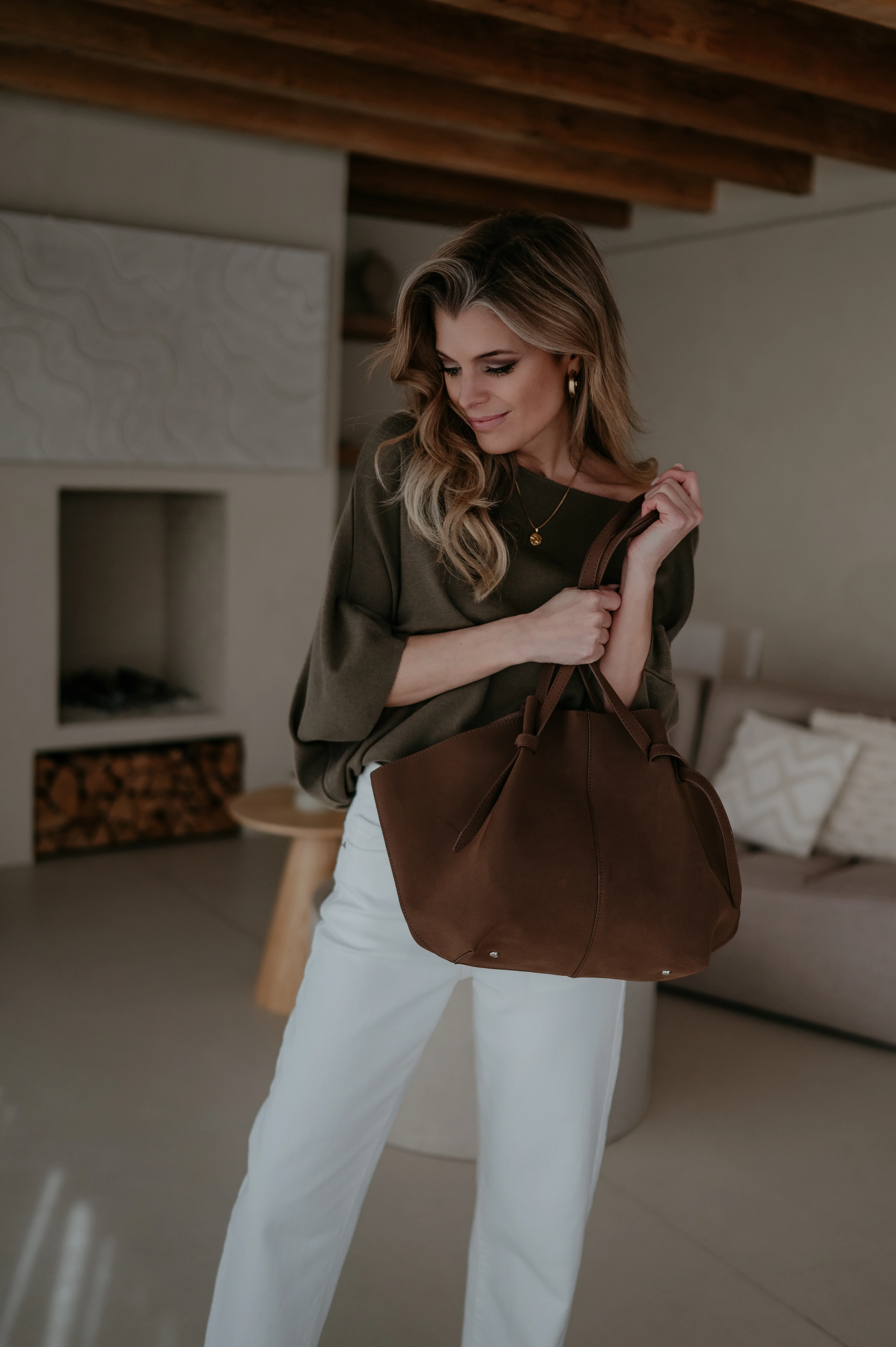 Lesoli knit I Khaki - Image 11