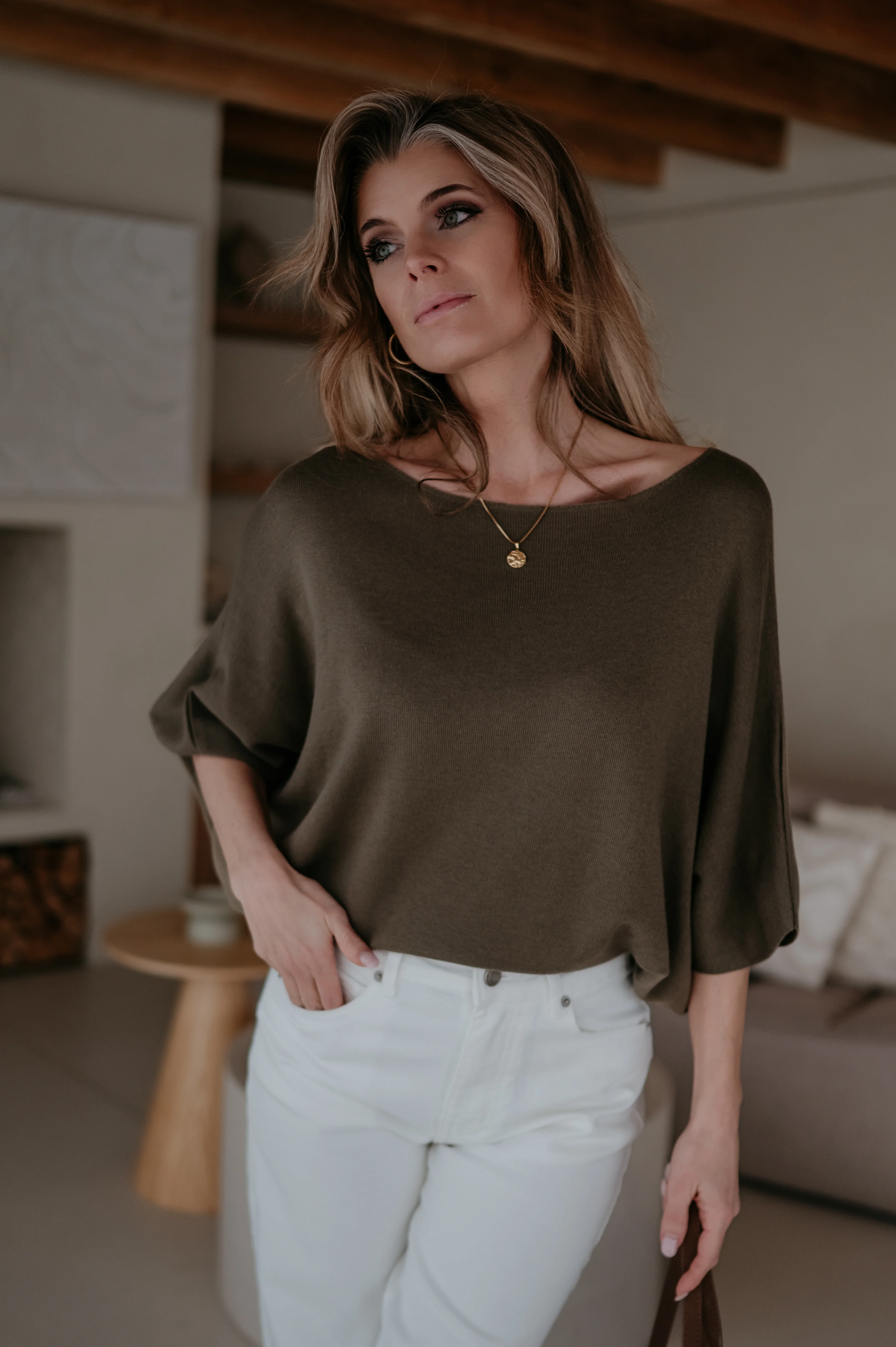 Lesoli knit I Khaki - Image 6
