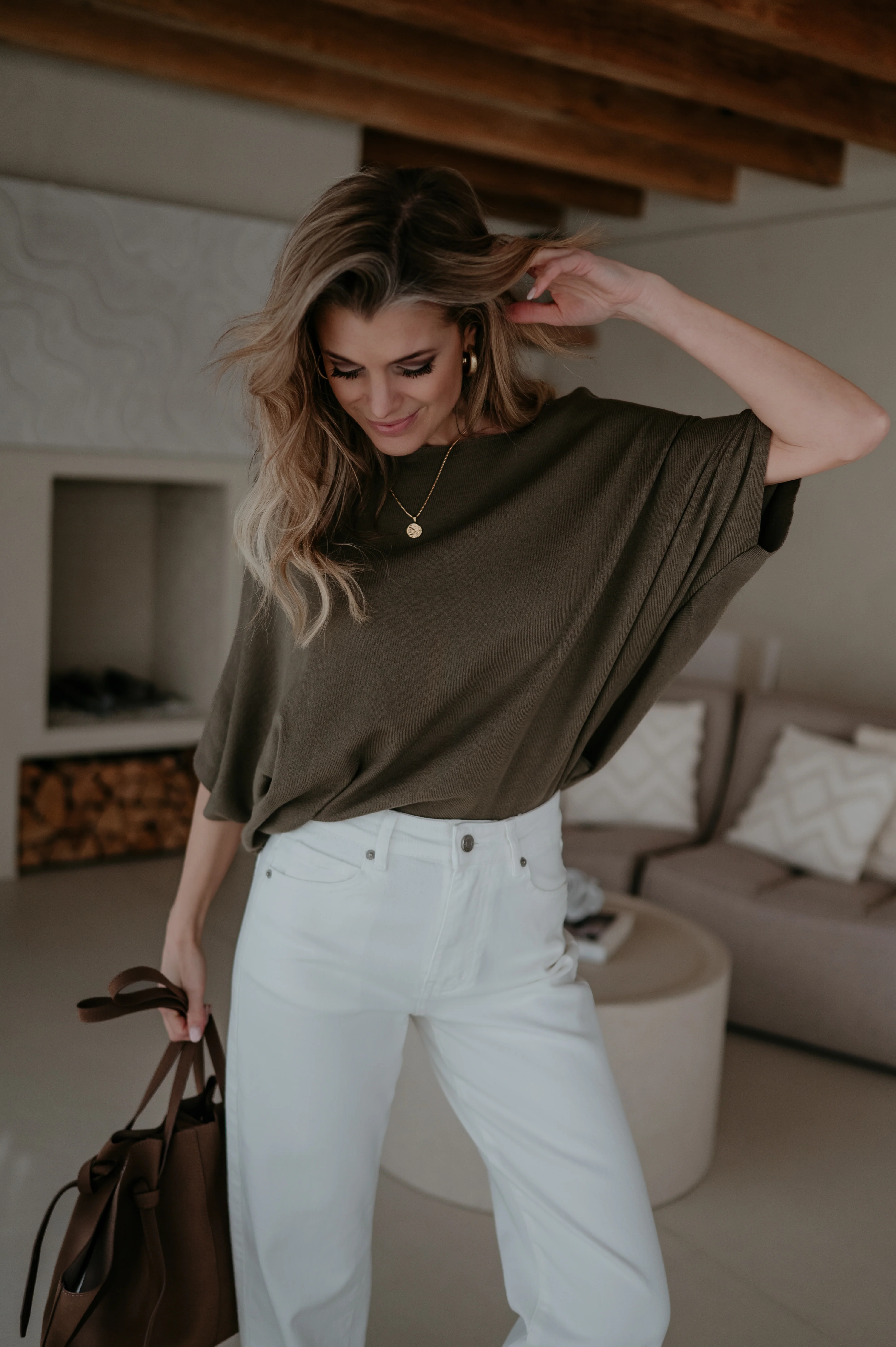 Lesoli knit I Khaki - Image 8