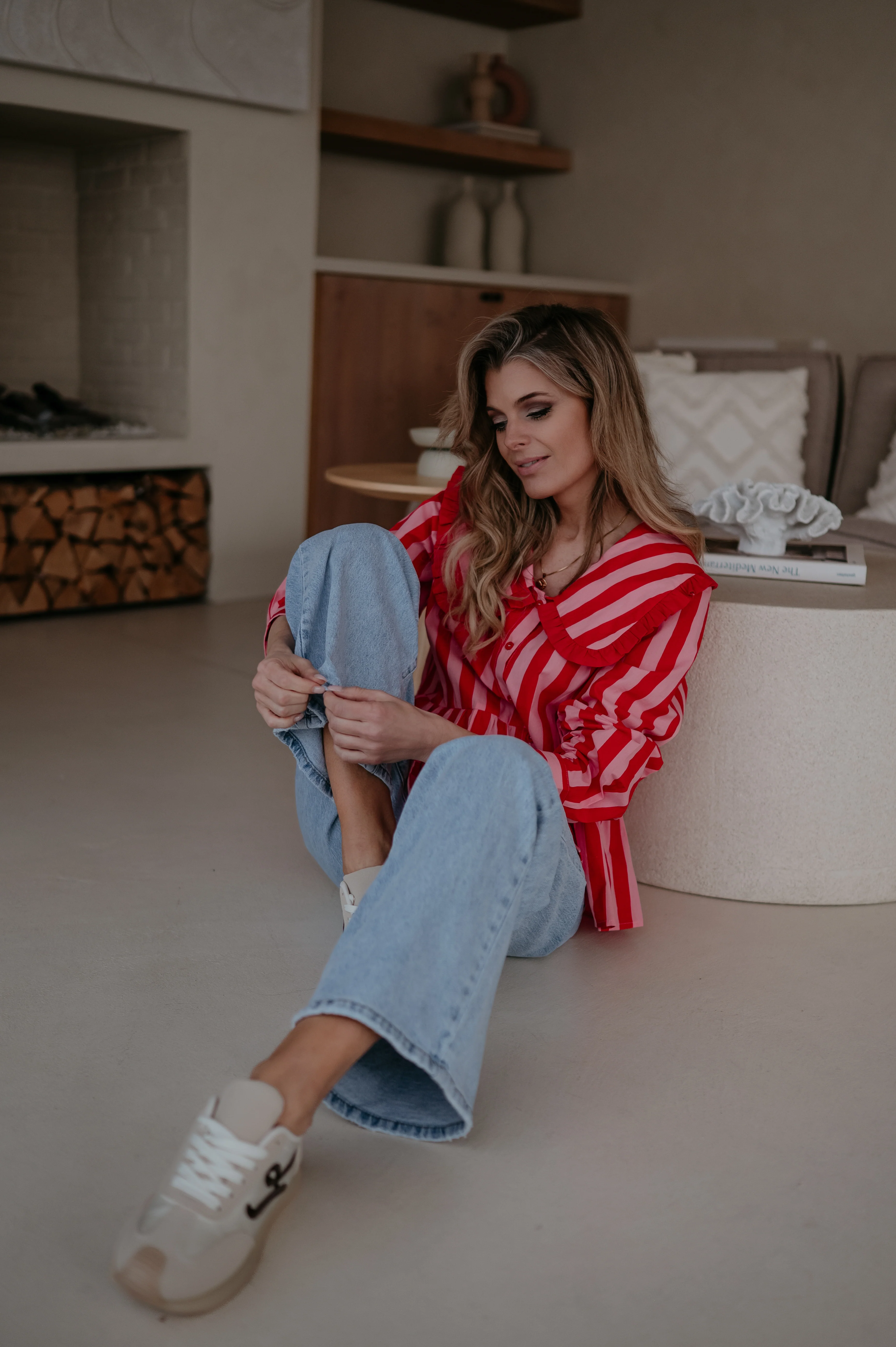 Lete blouse I Red - Image 10