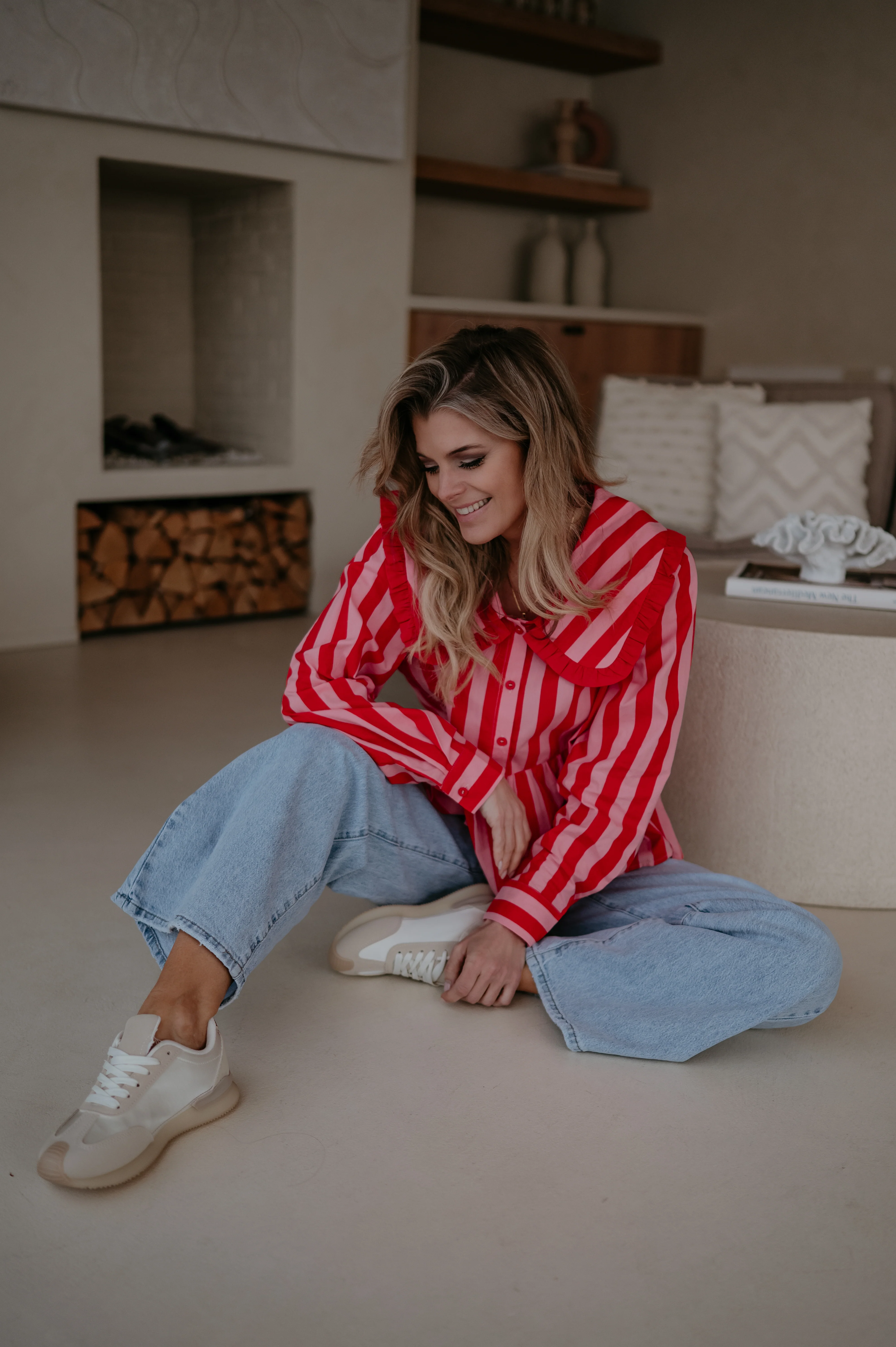 Lete blouse I Red - Image 3