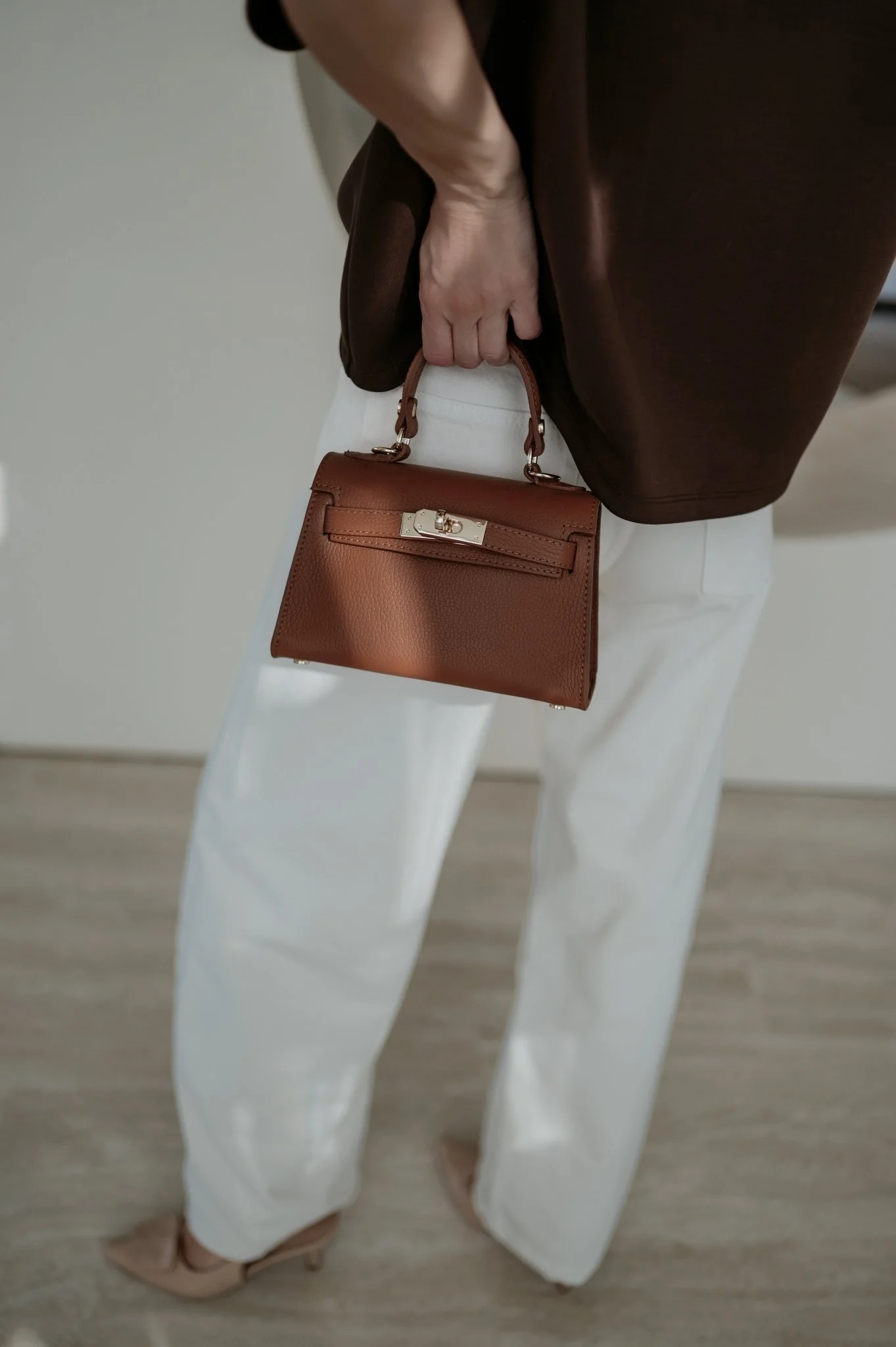 Letori handbag I Cognac