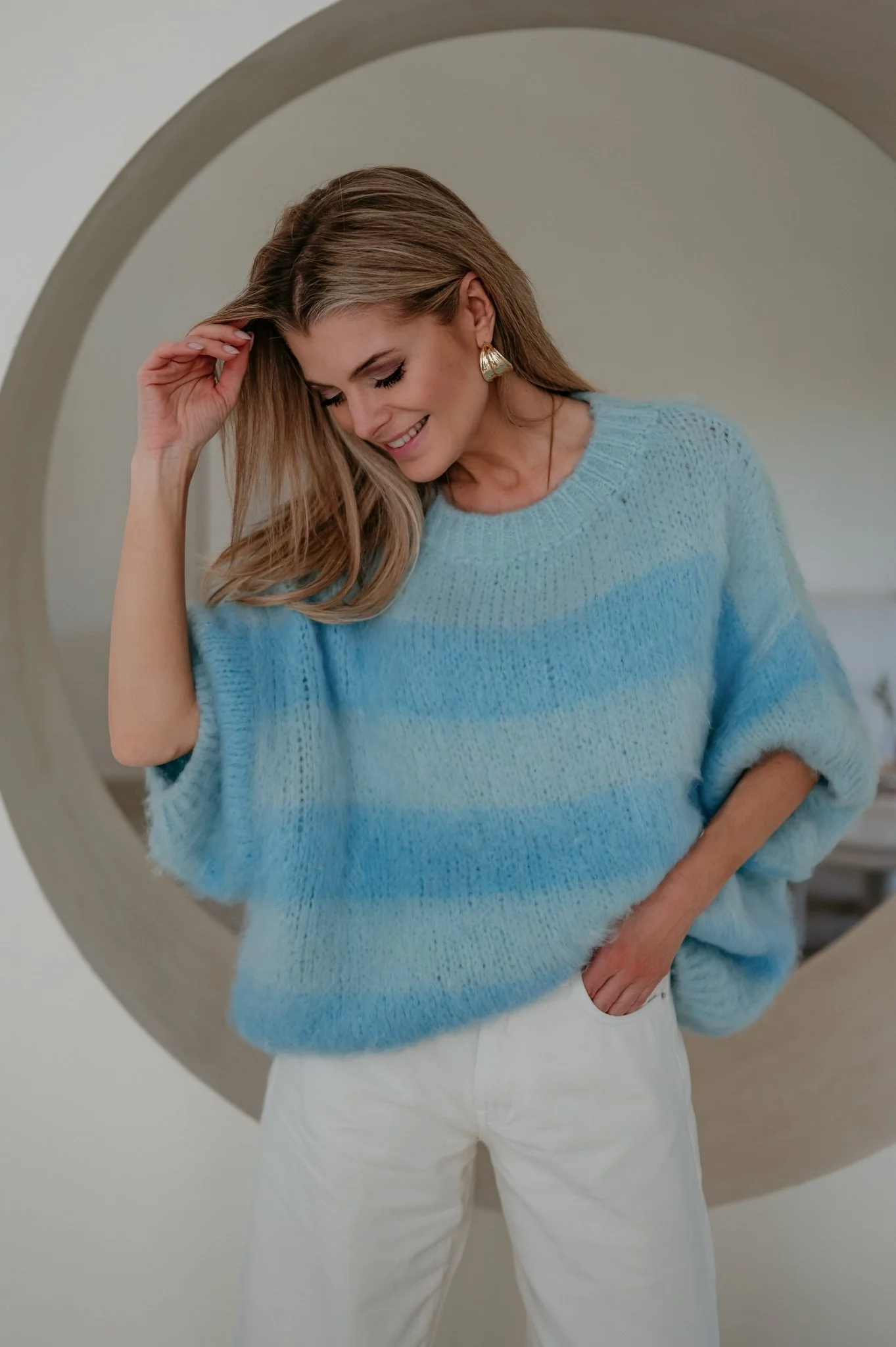 Levini knit I Blue - Image 10