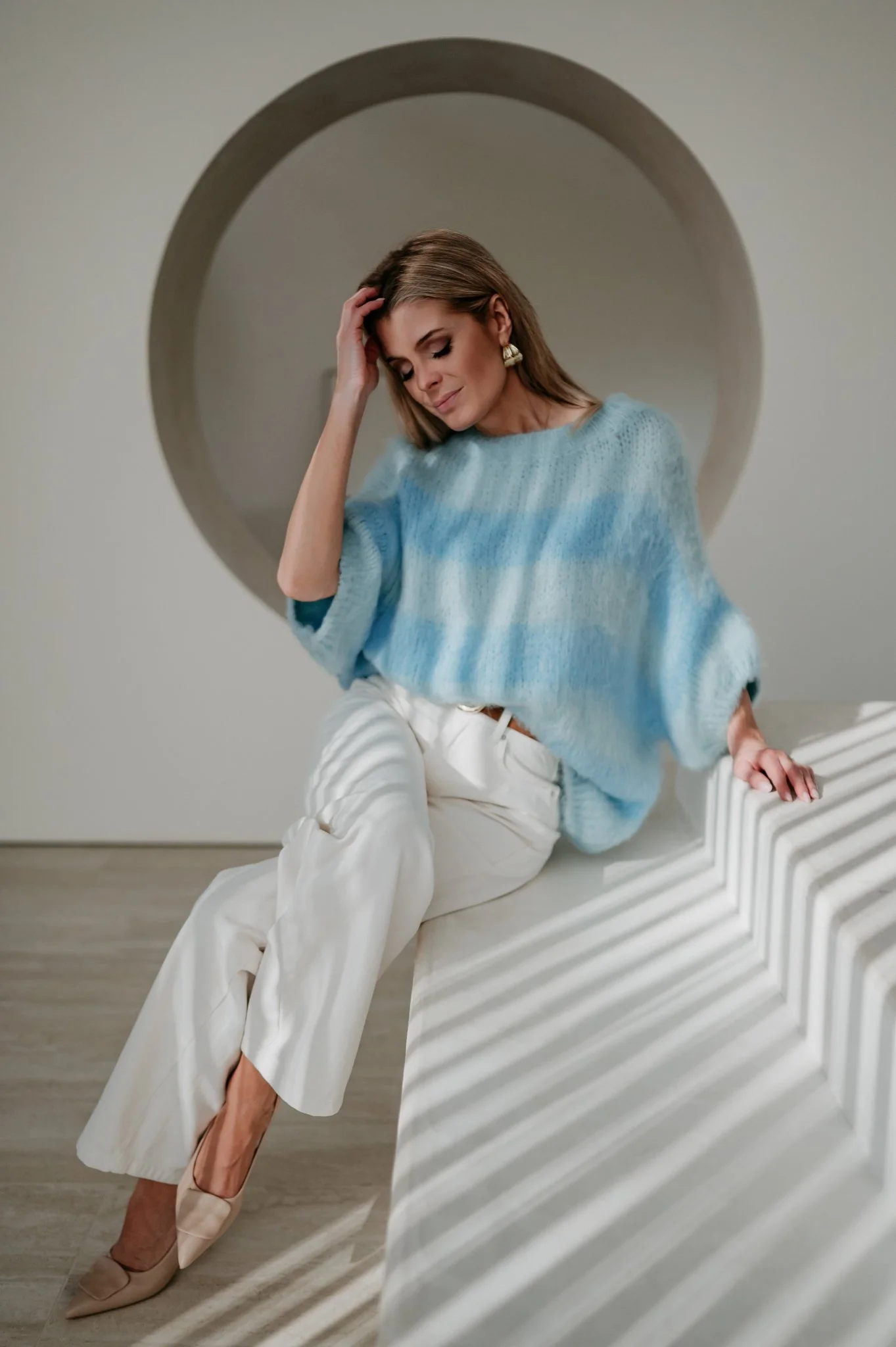 Levini knit I Blue - Image 11