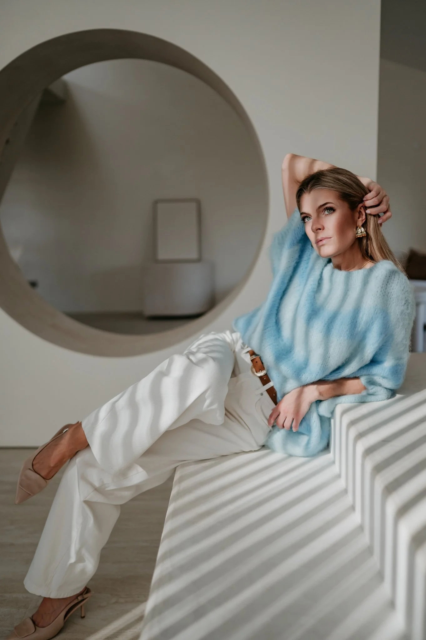 Levini knit I Blue - Image 3