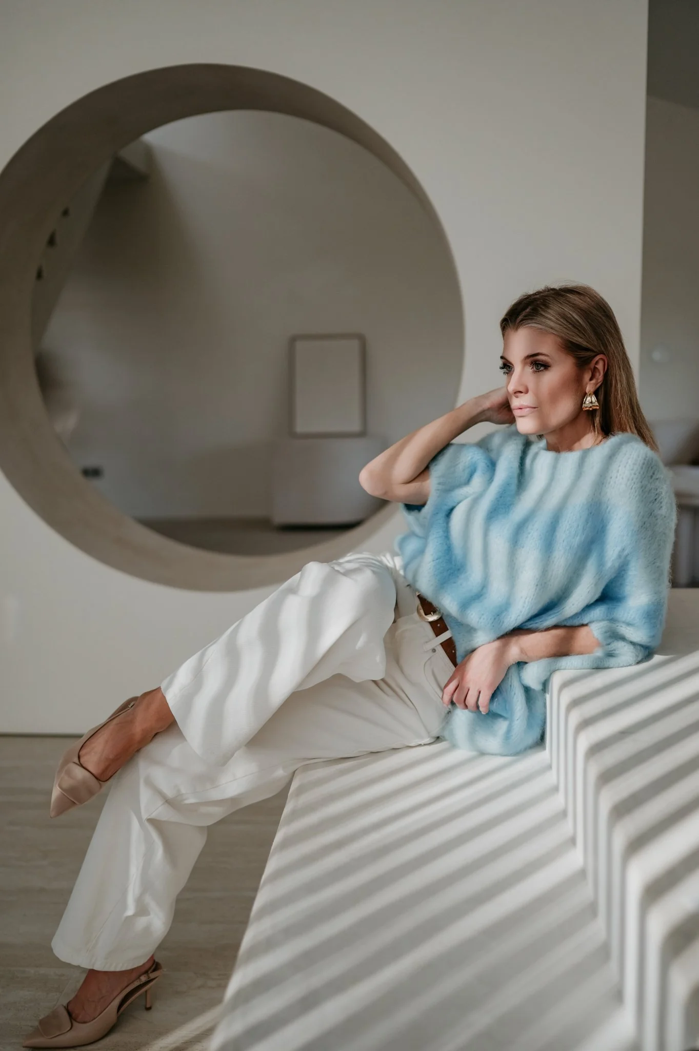 Levini knit I Blue - Image 7