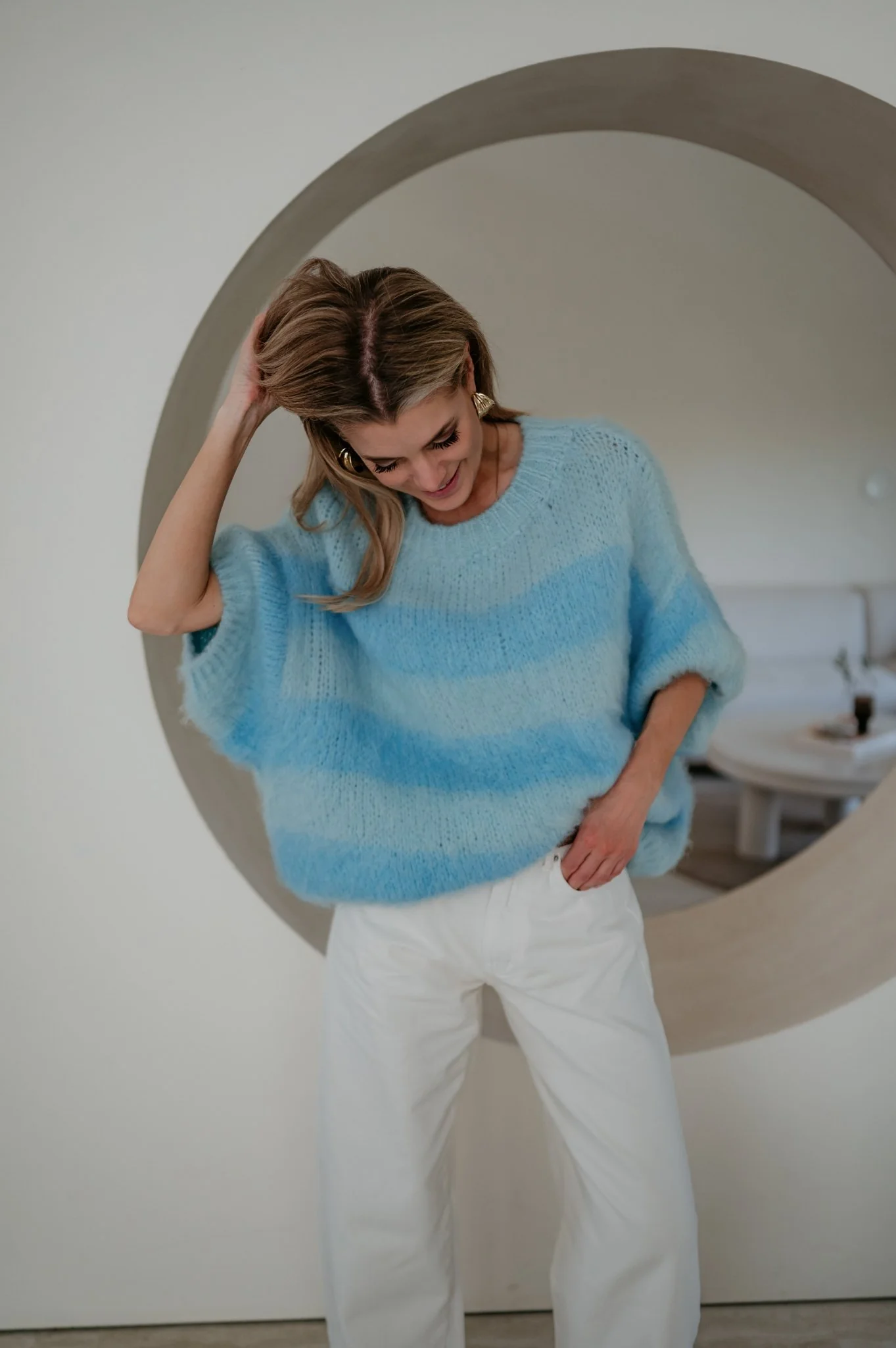 Levini knit I Blue - Image 8