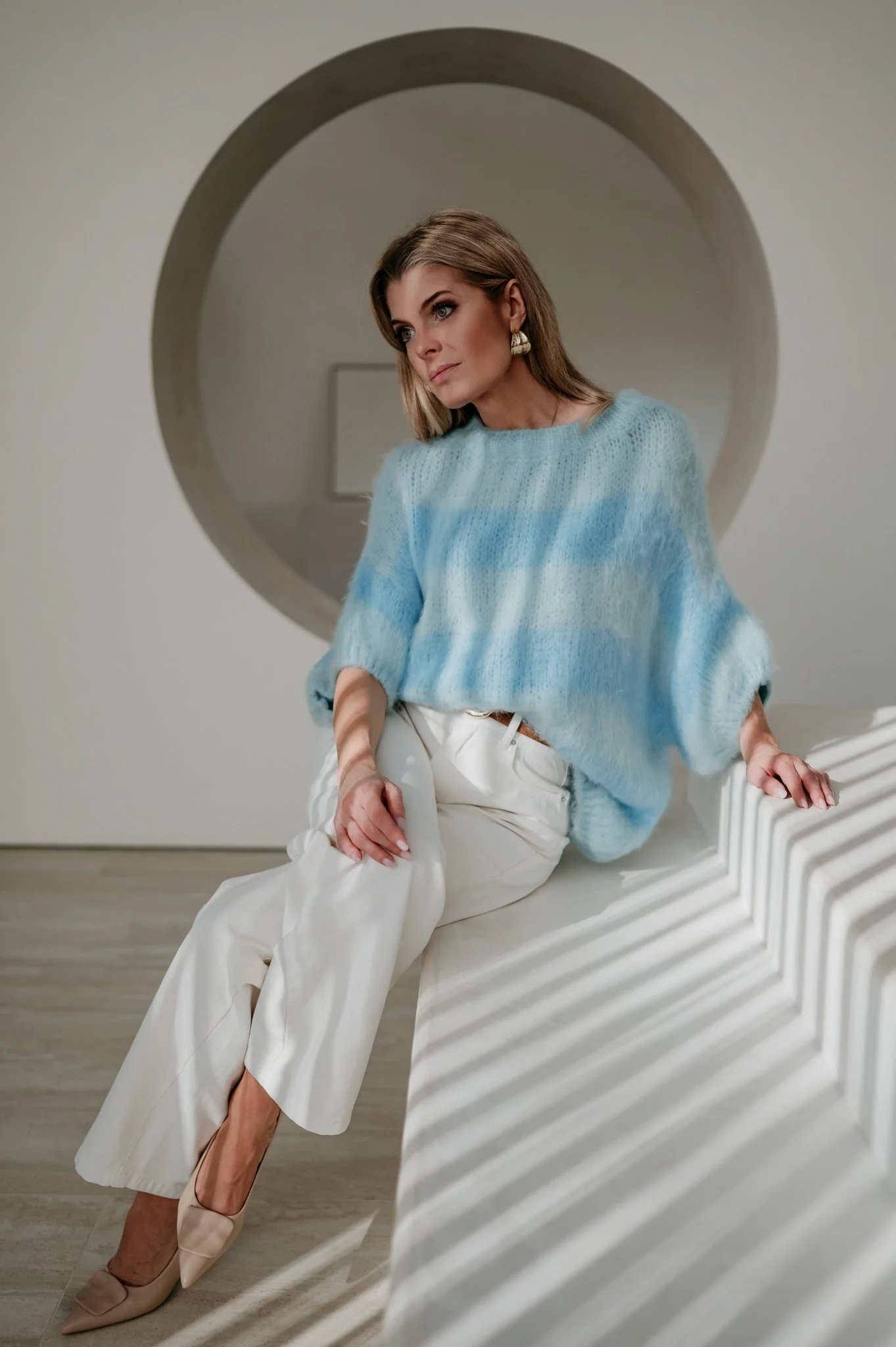 Levini knit I Blue - Image 9