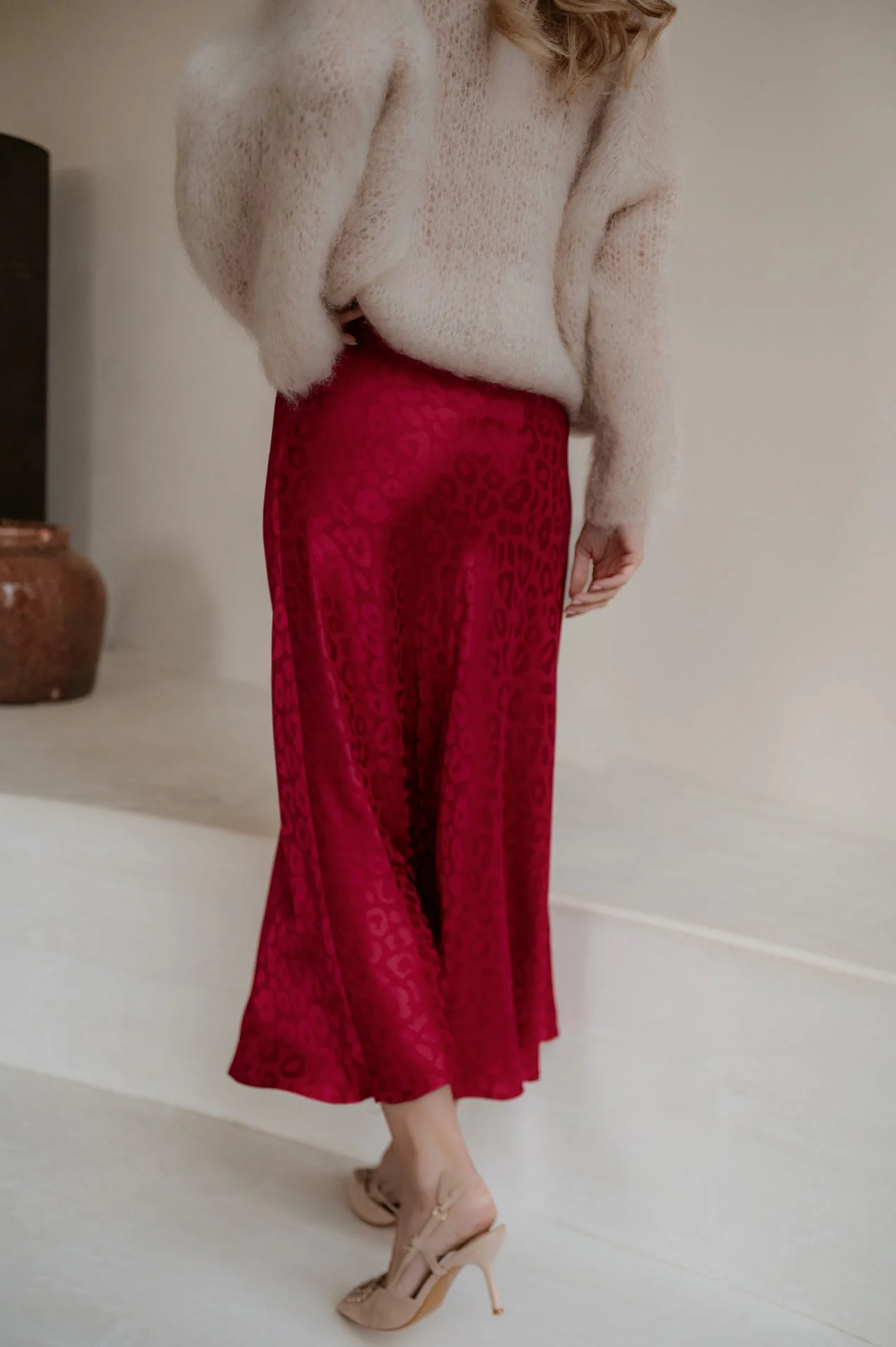 Licella skirt I Bordeaux - Image 2