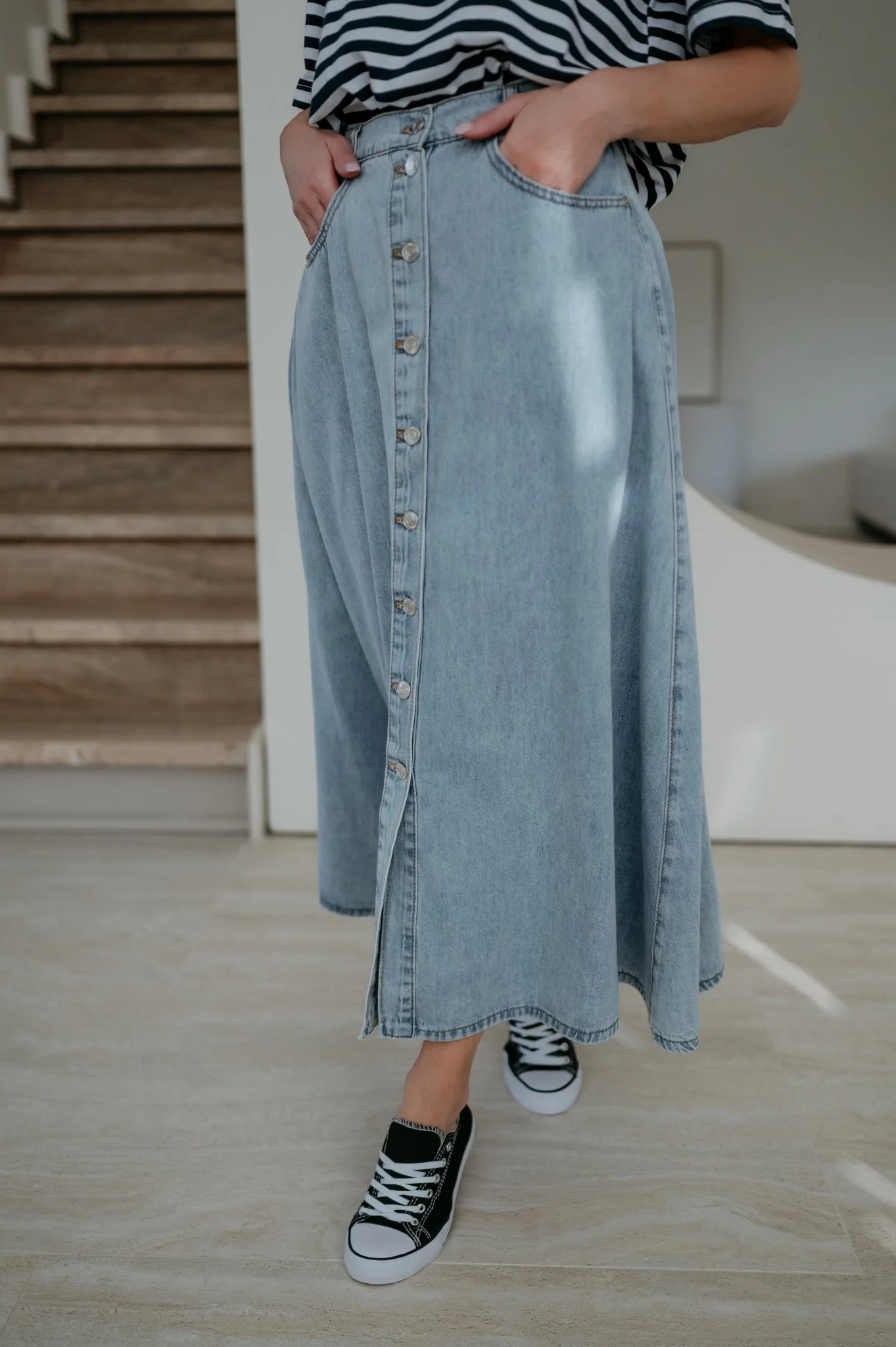 Ligado skirt I Blue - Image 2