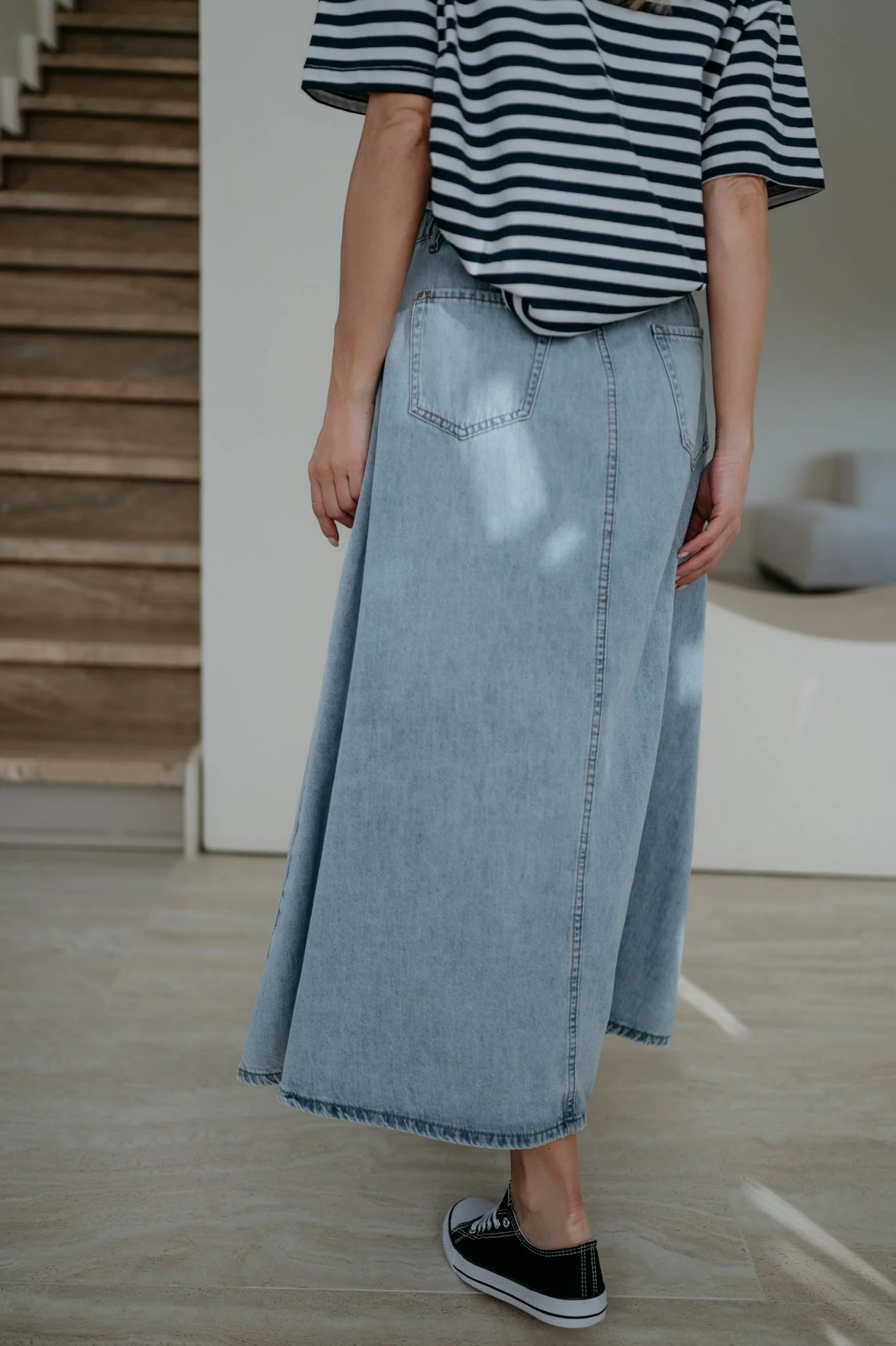 Ligado skirt I Blue - Image 4