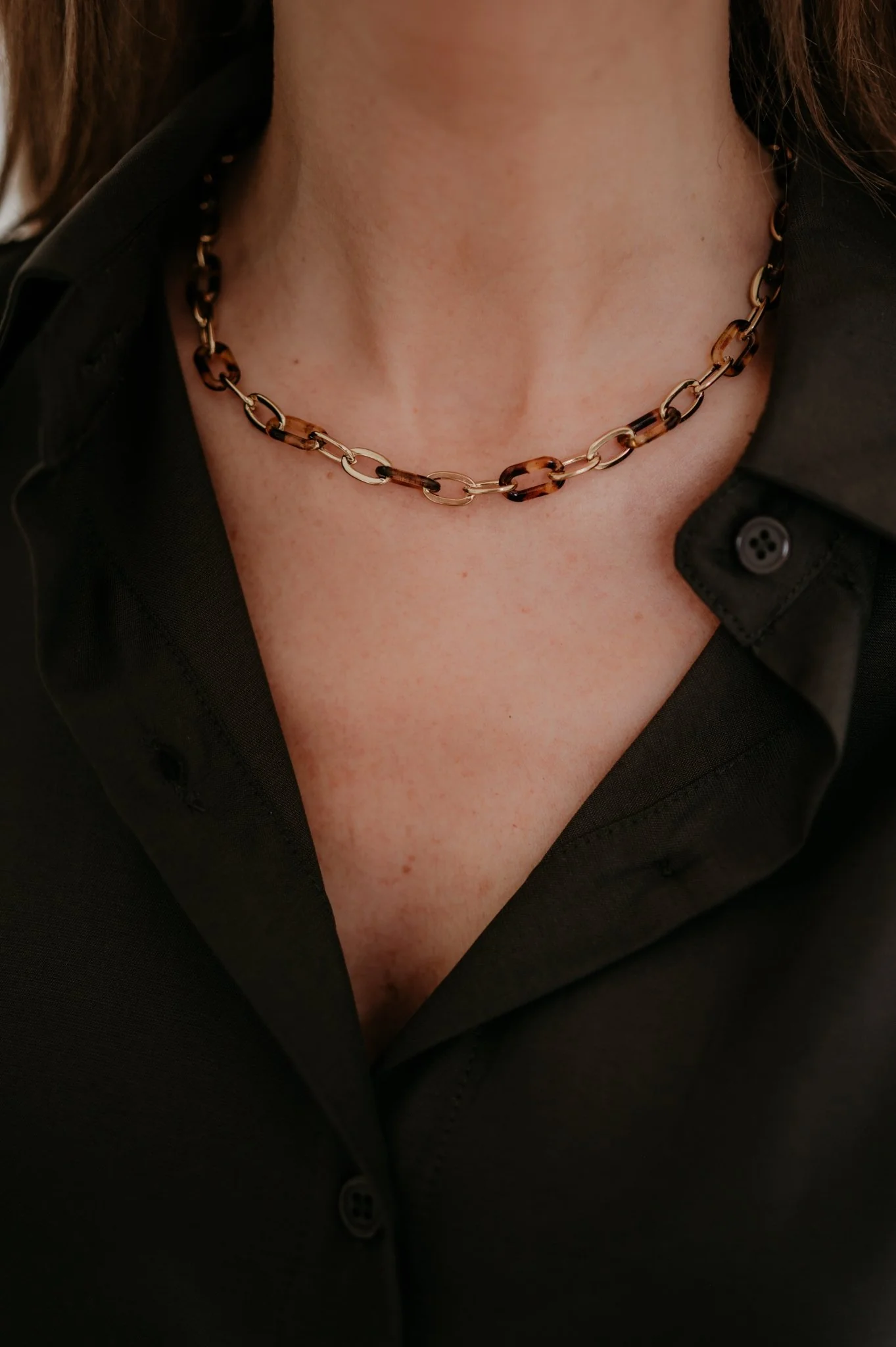 Lime necklaces I Gold