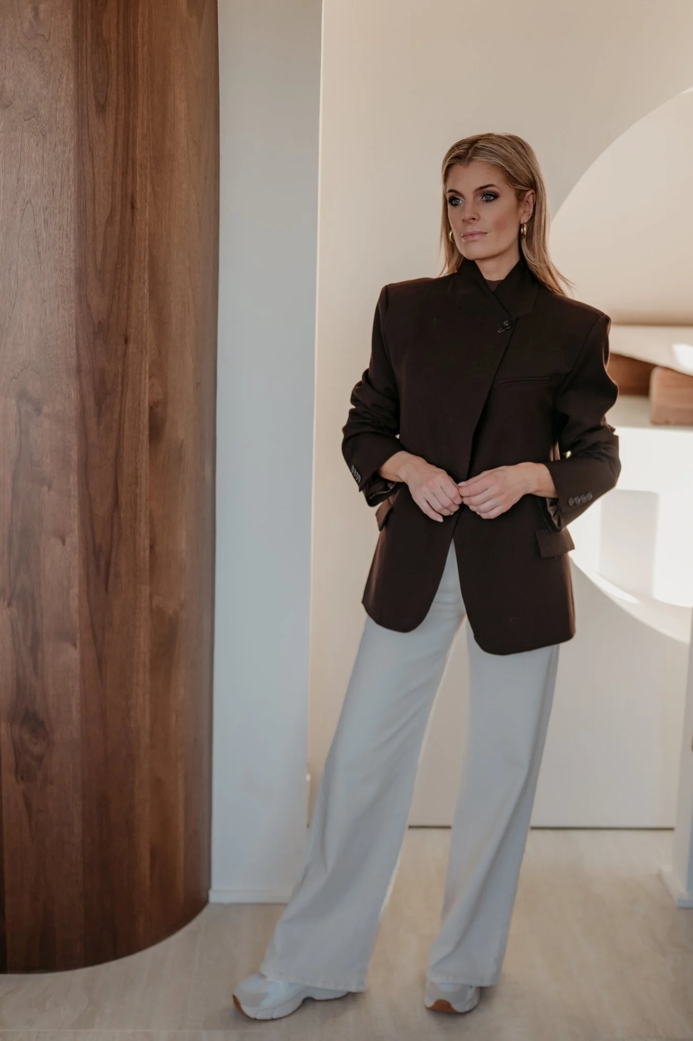 Litio blazer I Chocolate Brown - Image 3