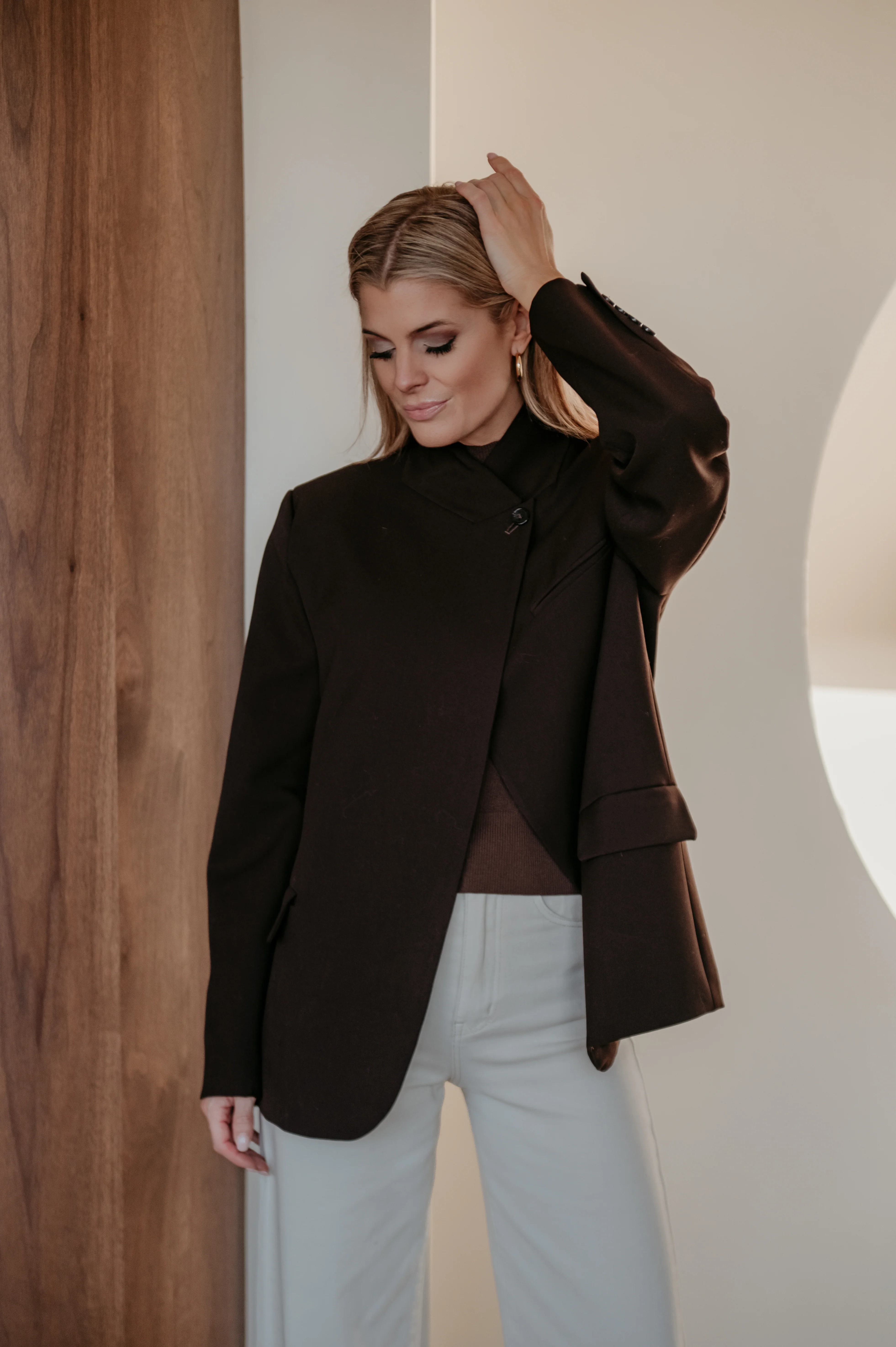 Litio blazer I Chocolate Brown - Image 4