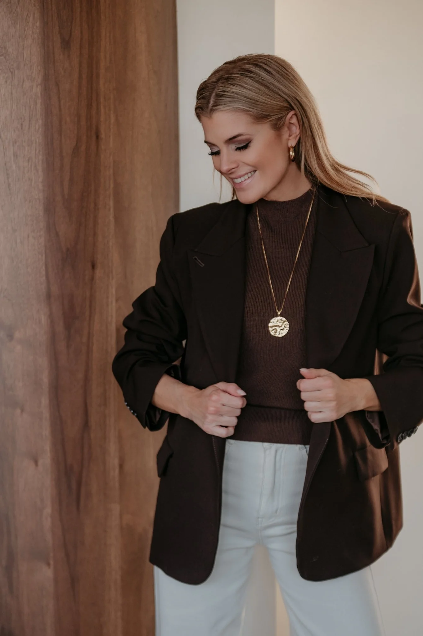 Litio blazer I Chocolate Brown - Image 5