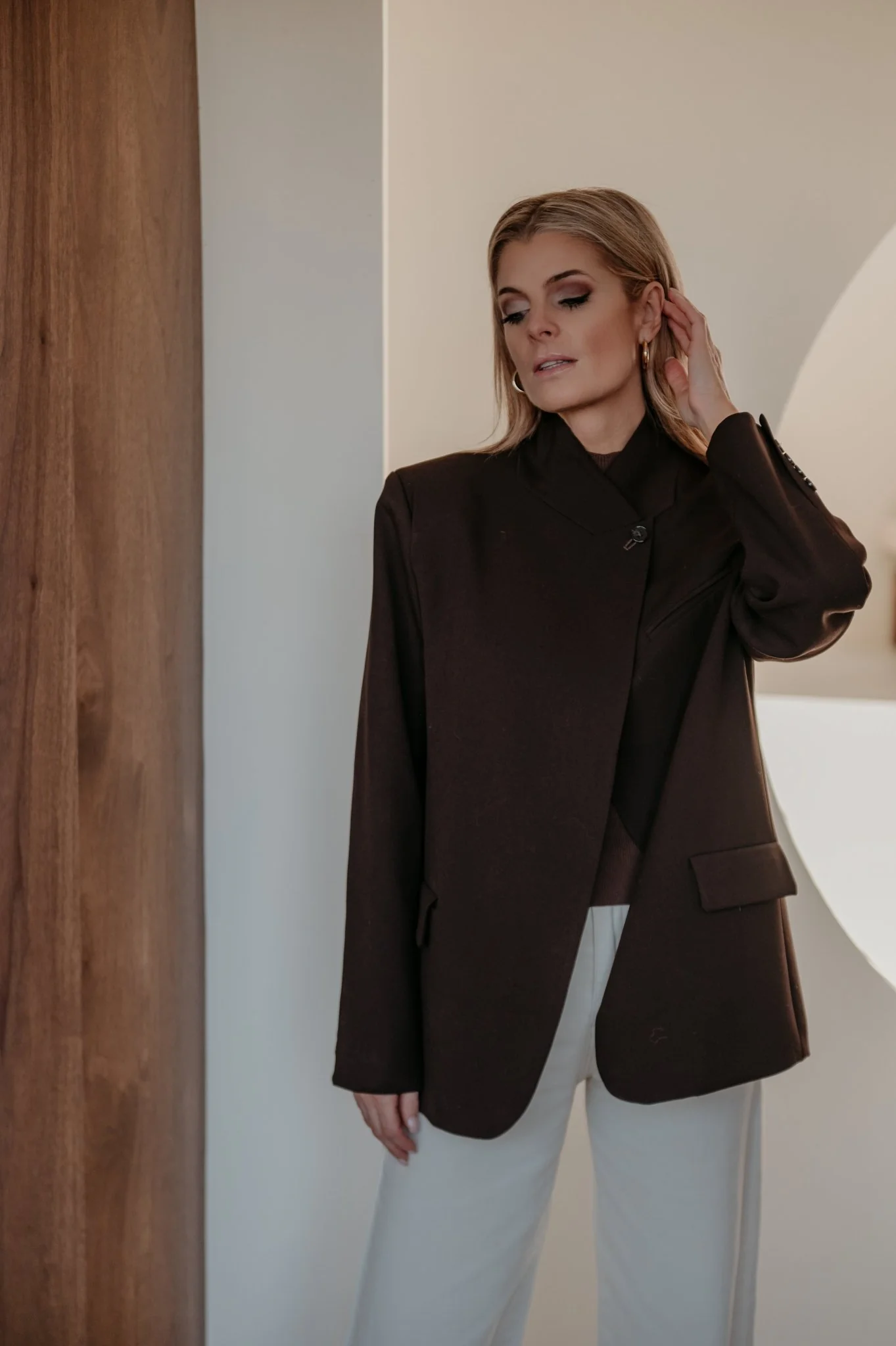 Litio blazer I Chocolate Brown - Image 7