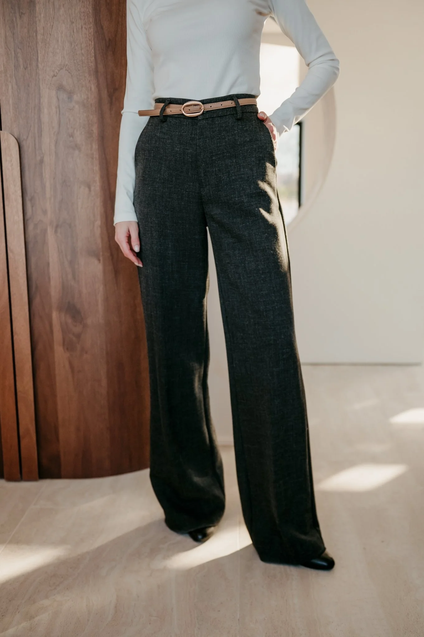 Litio trousers I Dark Grey - Image 3