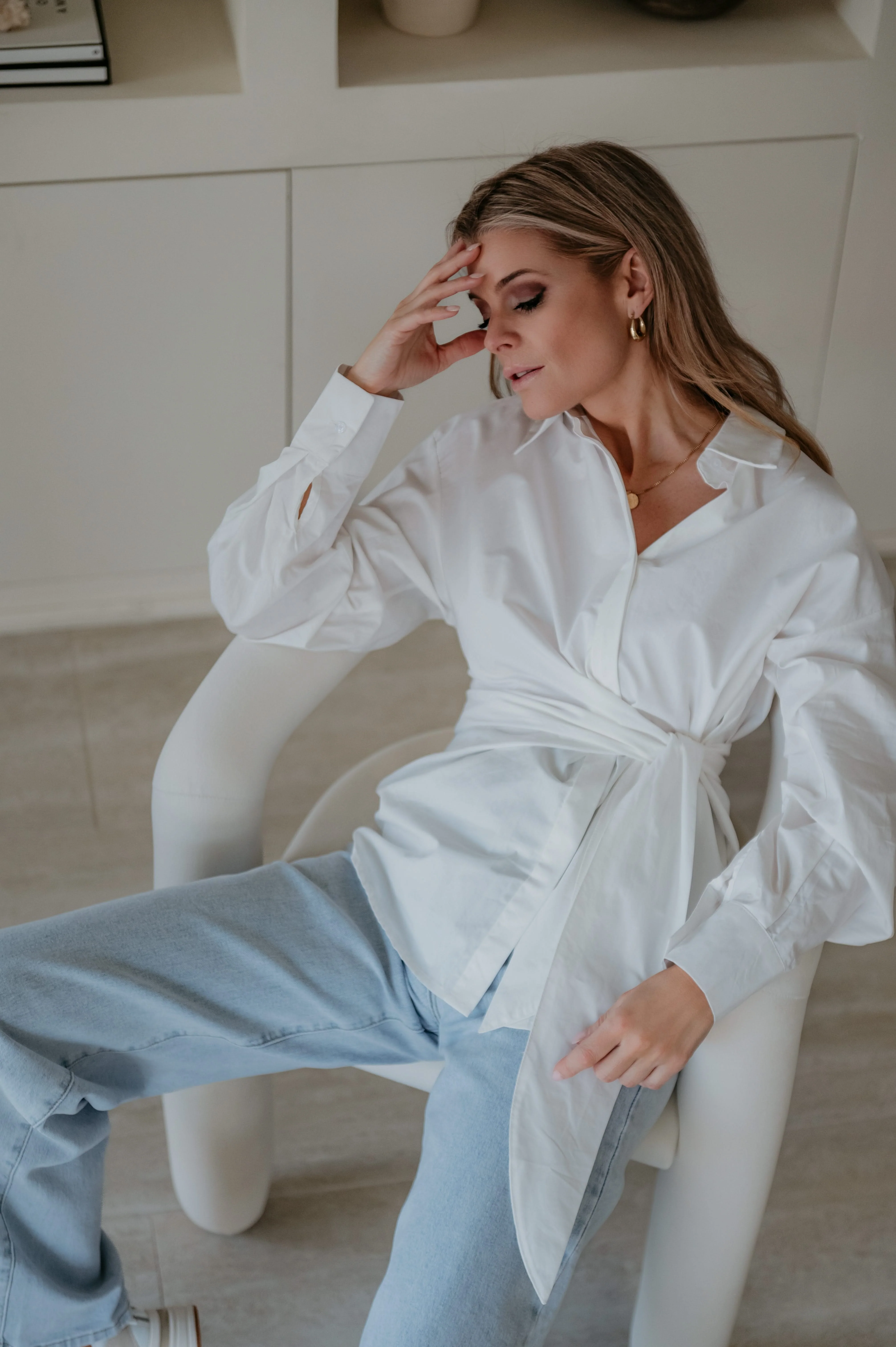 Livedo shirt I White - Image 12