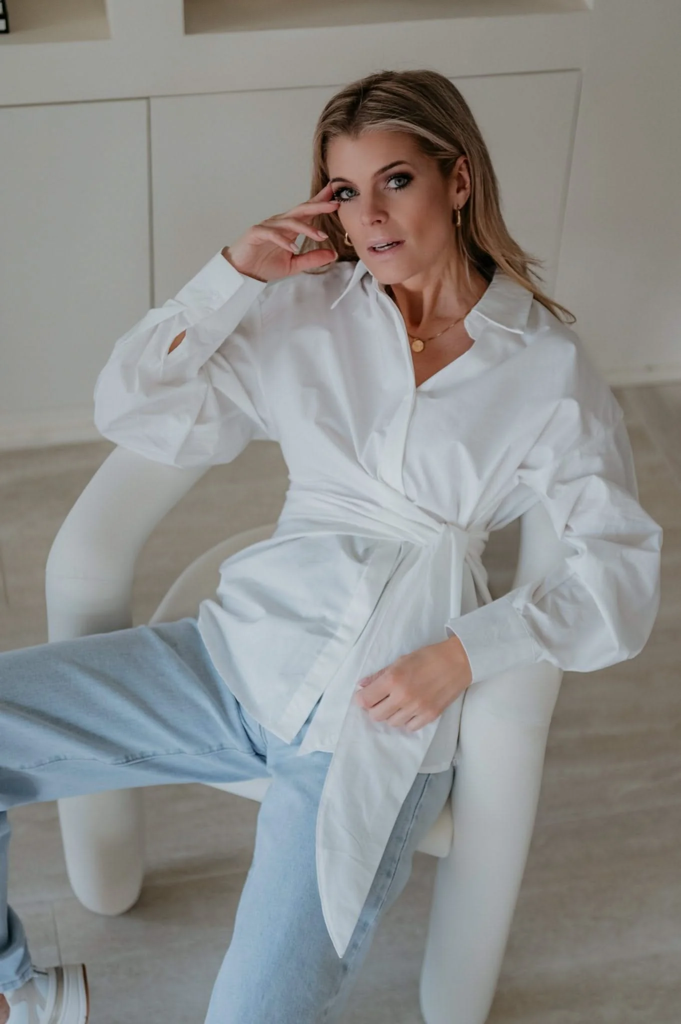Livedo shirt I White - Image 20