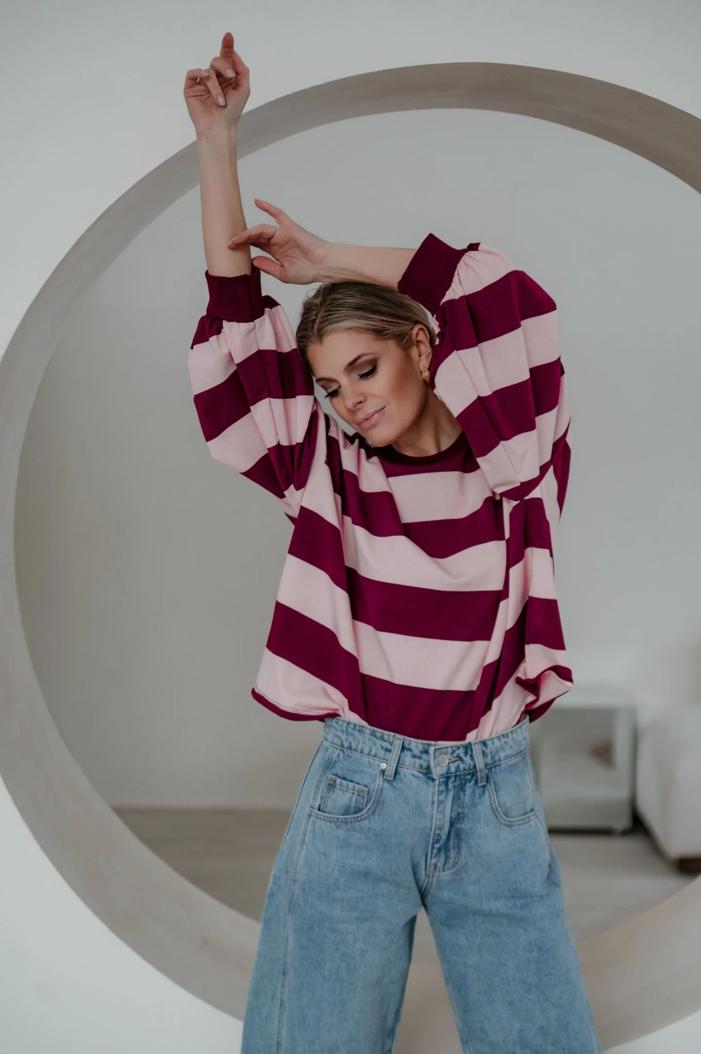 Luneti sweater I Bordeaux