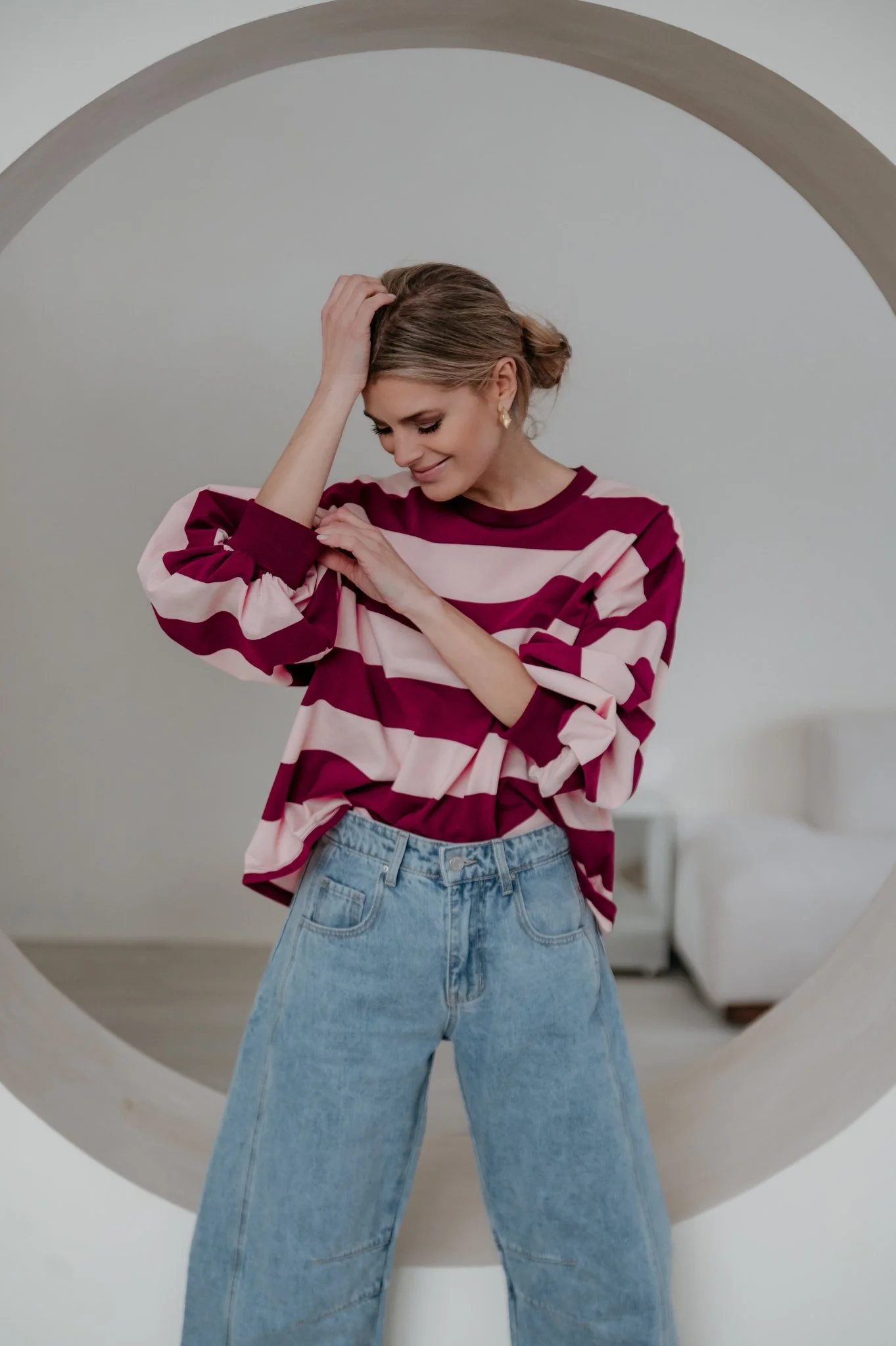 Luneti sweater I Bordeaux - Image 2