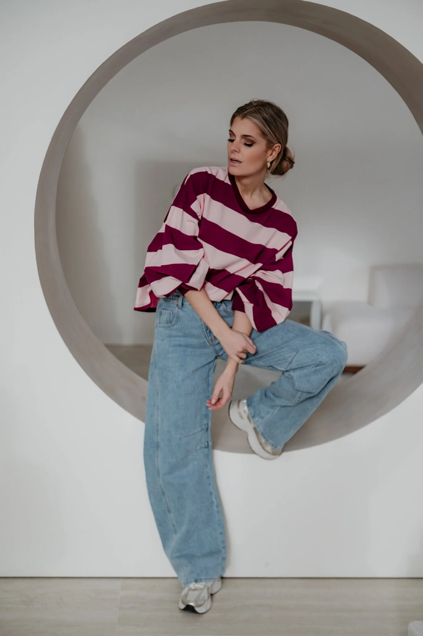 Luneti sweater I Bordeaux - Image 5