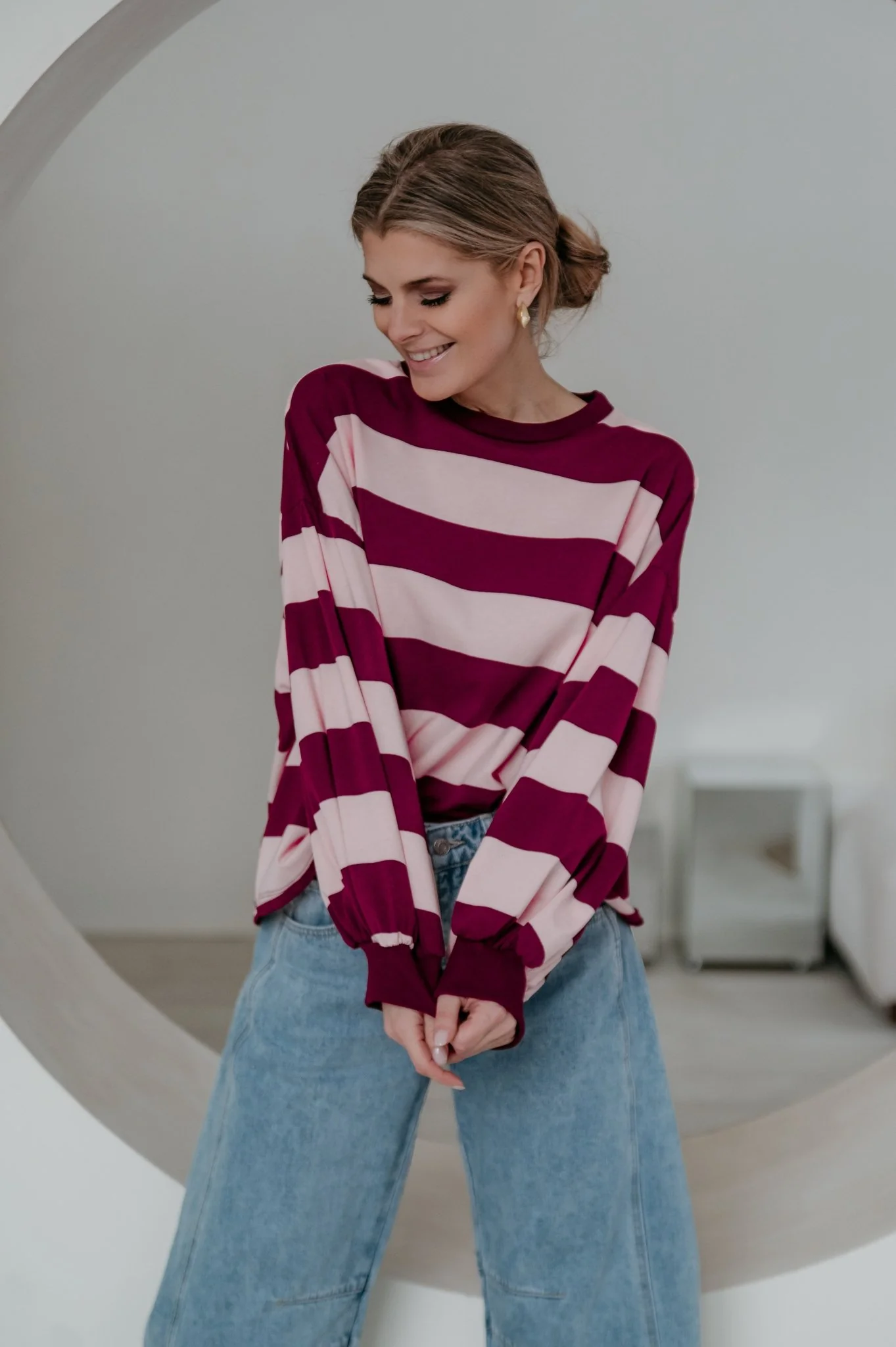 Luneti sweater I Bordeaux - Image 7