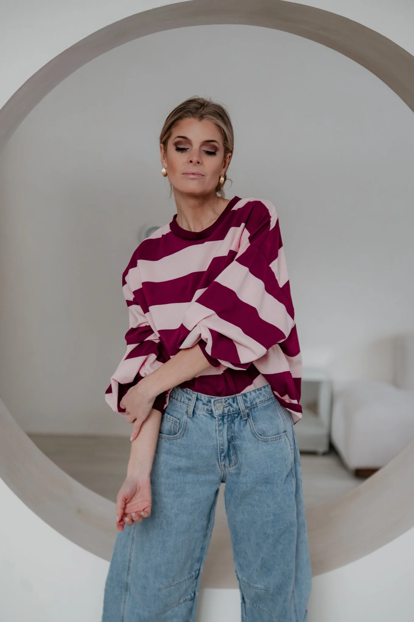 Luneti sweater I Bordeaux - Image 9