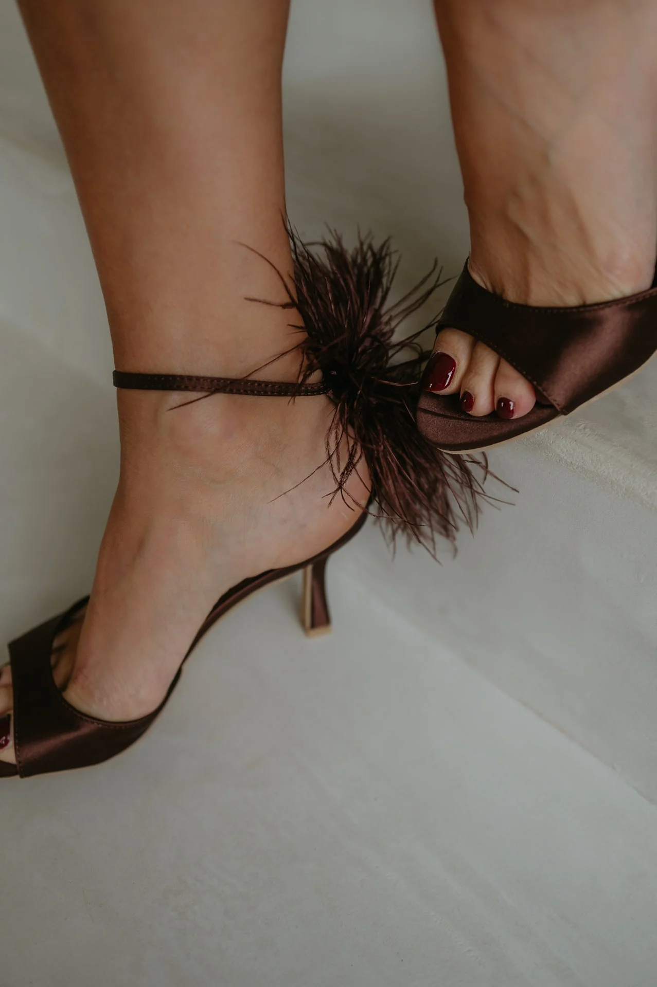 Lunire heels I Chocolate Brown - Image 5