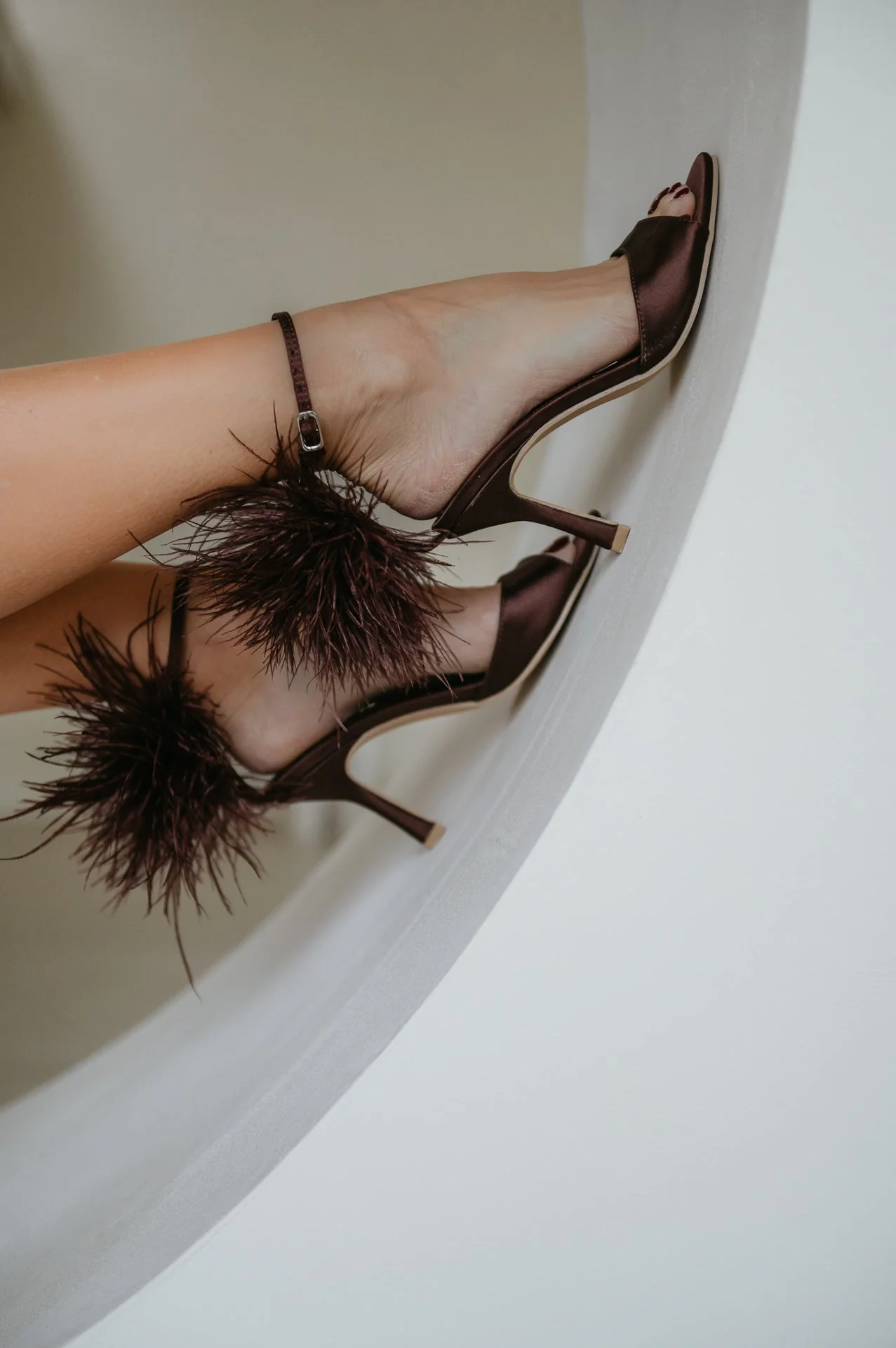 Lunire heels I Chocolate Brown - Image 7