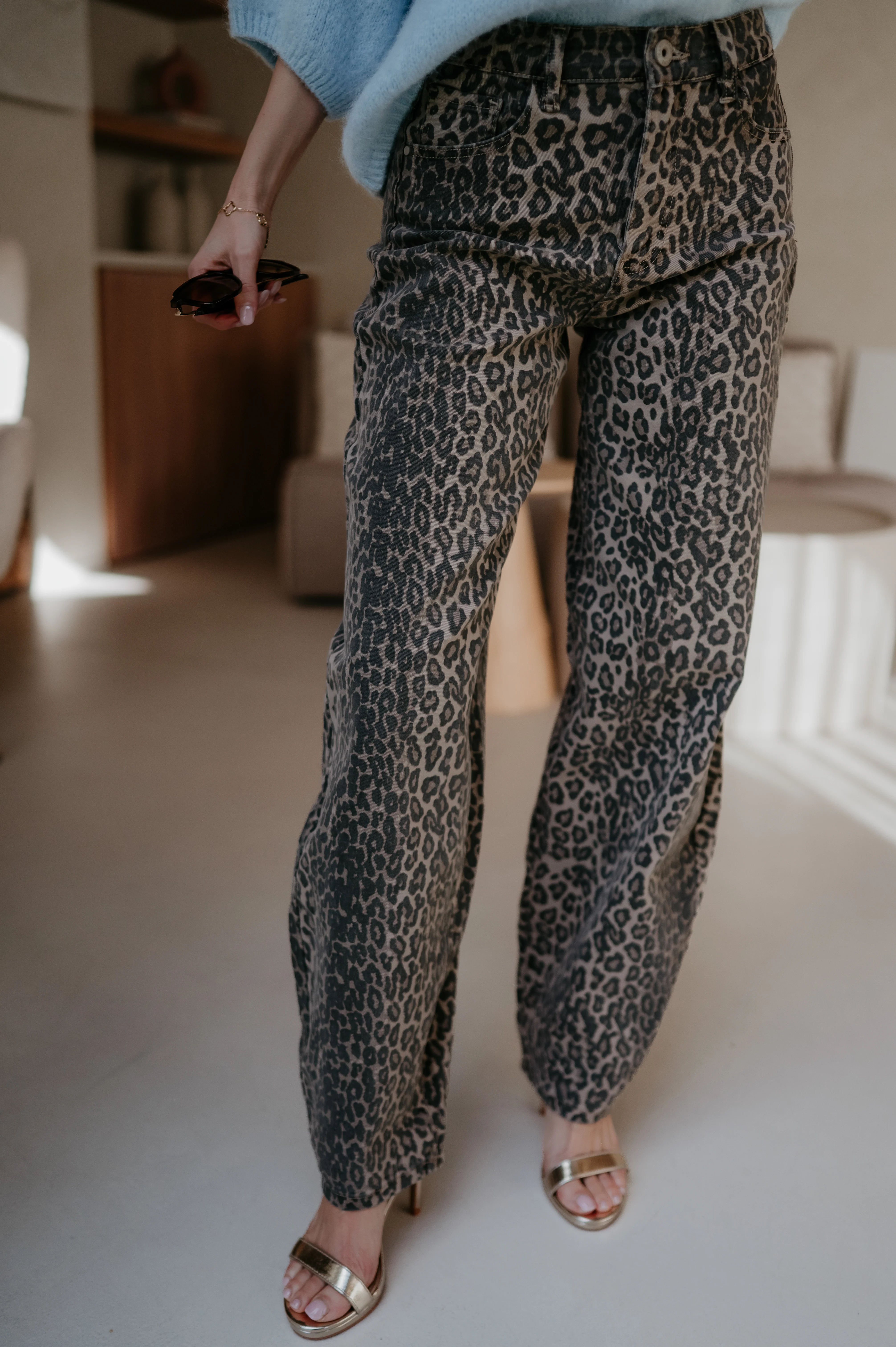 Lunto jeans I Leopard - Image 10