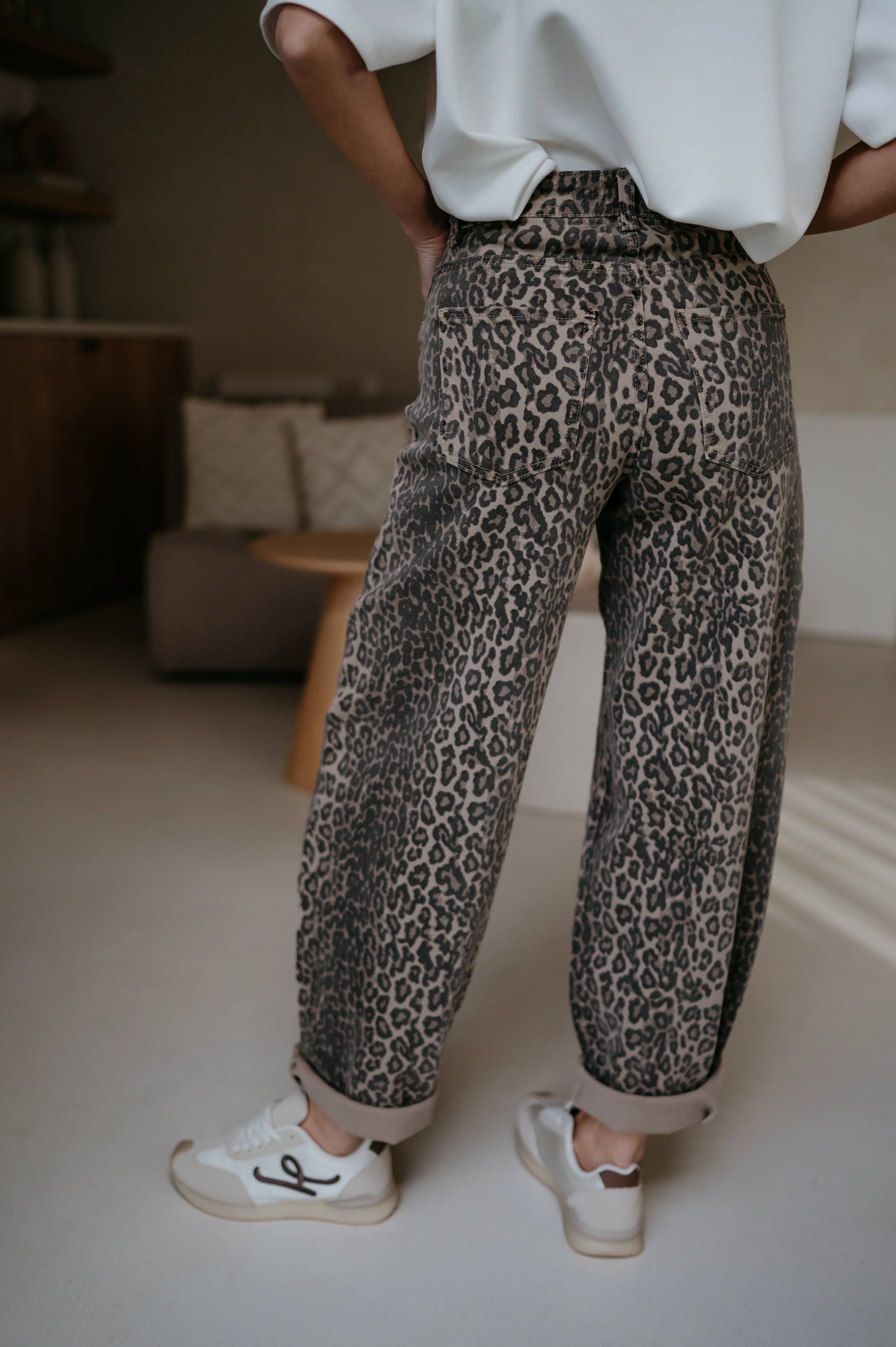 Lunto jeans I Leopard - Image 2