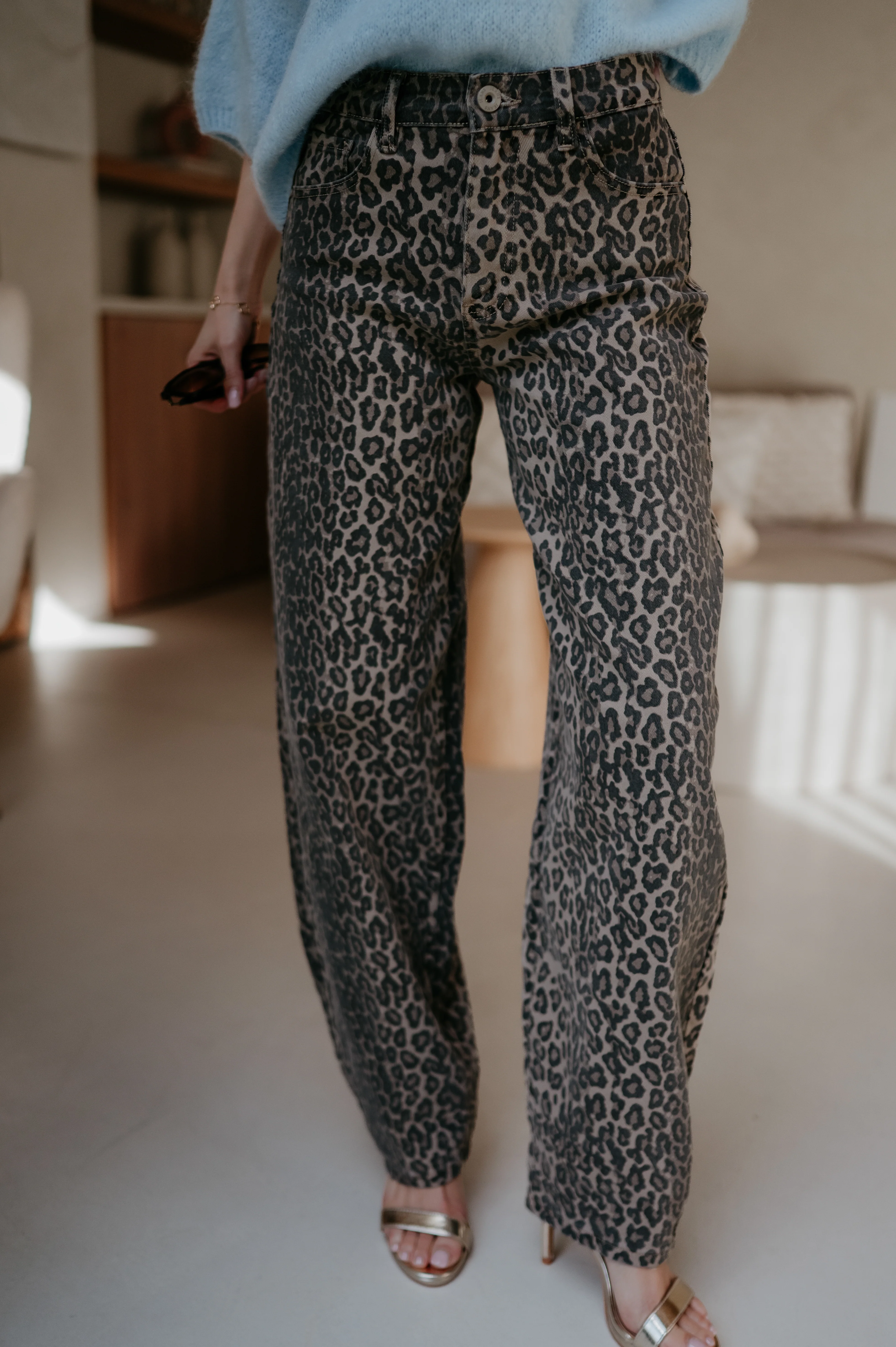 Lunto jeans I Leopard - Image 3