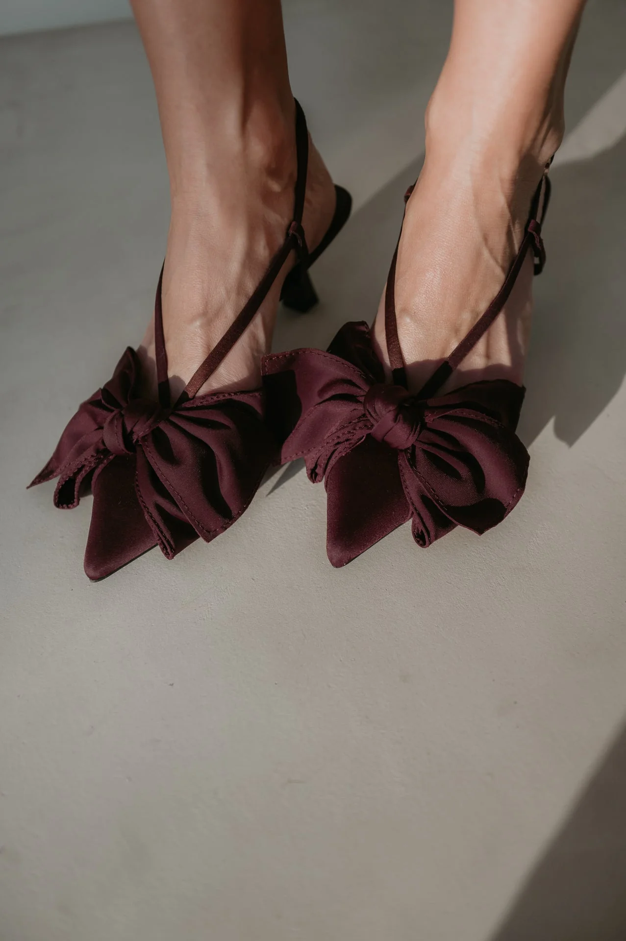 Menza heels I Bordeaux