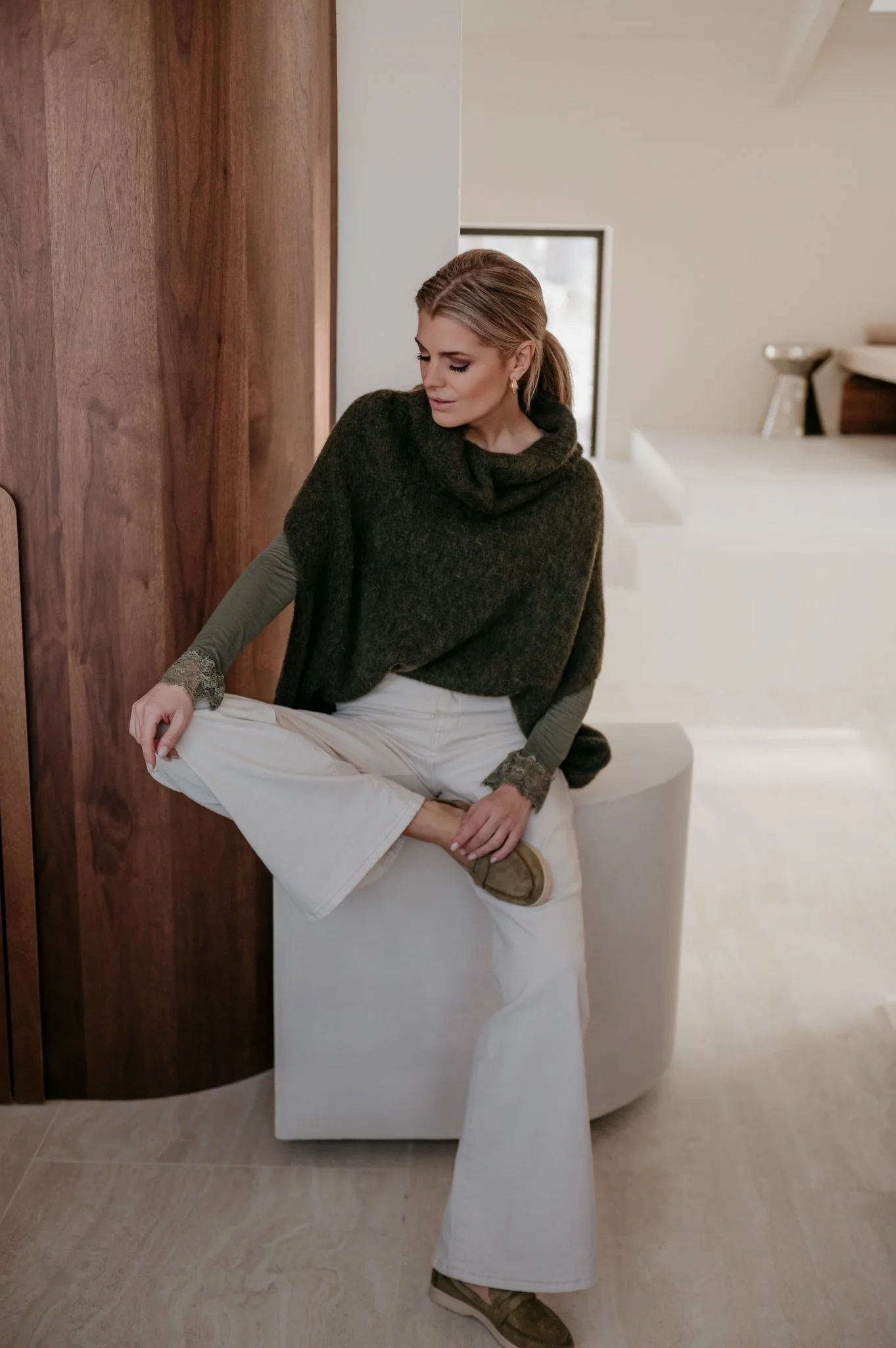Merilo knit I Khaki - Image 5