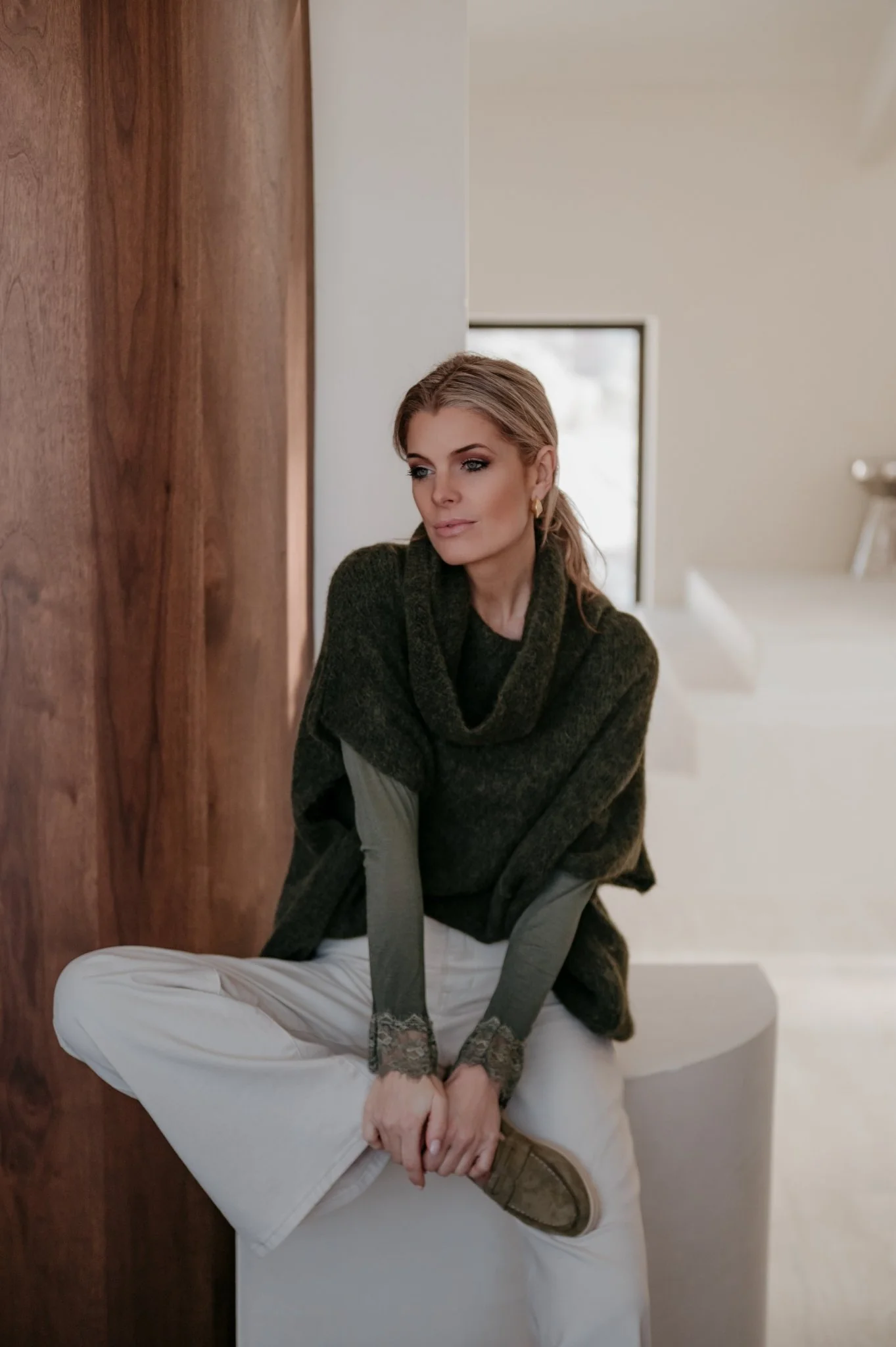 Merilo knit I Khaki - Image 7