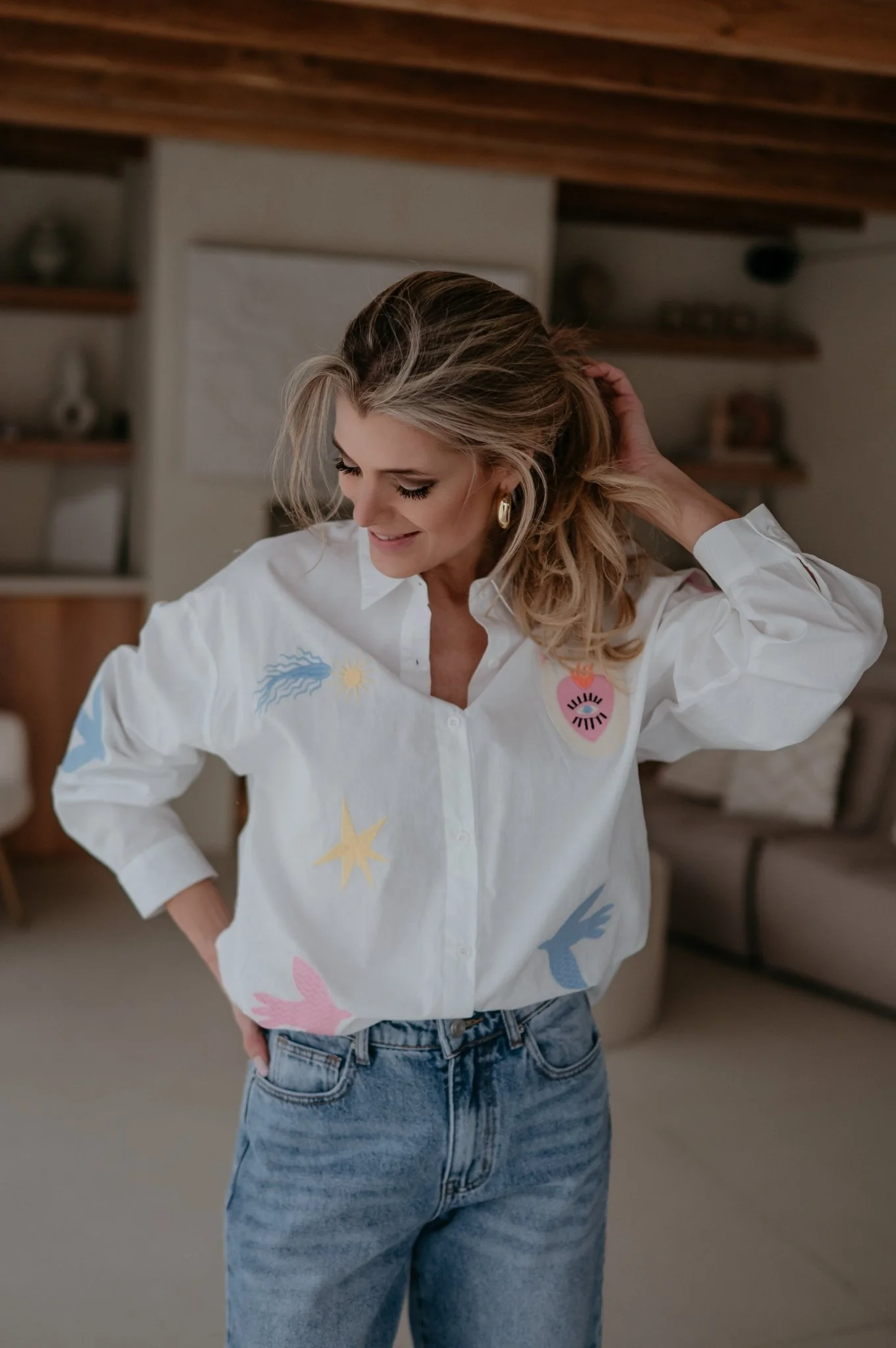 Mileni shirt I White