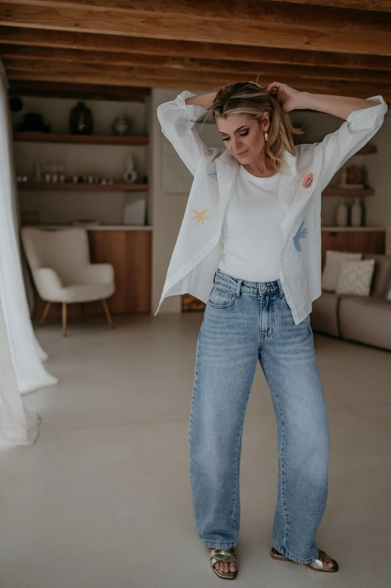 Mileni shirt I White - Image 13