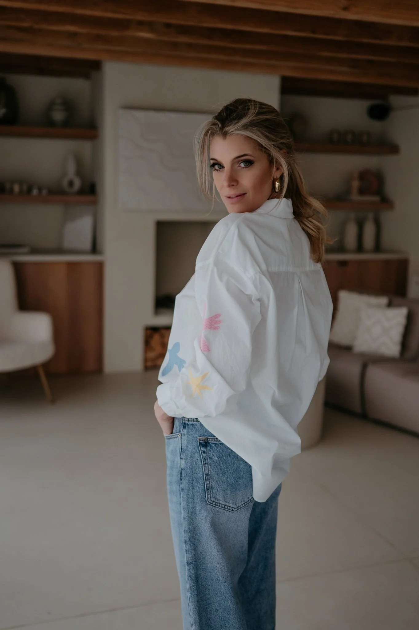 Mileni shirt I White - Image 14