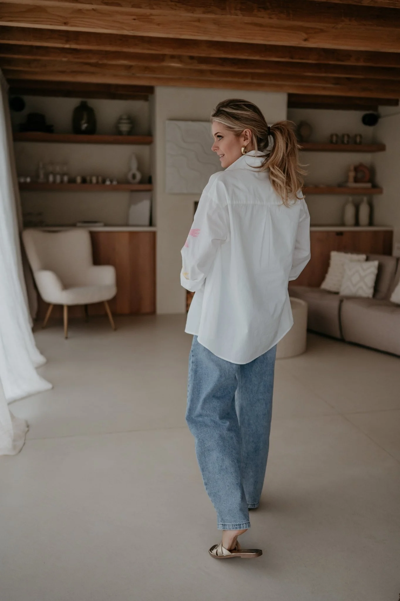 Mileni shirt I White - Image 16