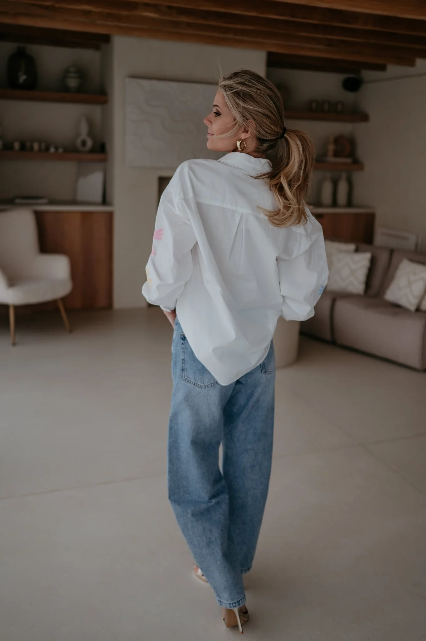 Mileni shirt I White - Image 9