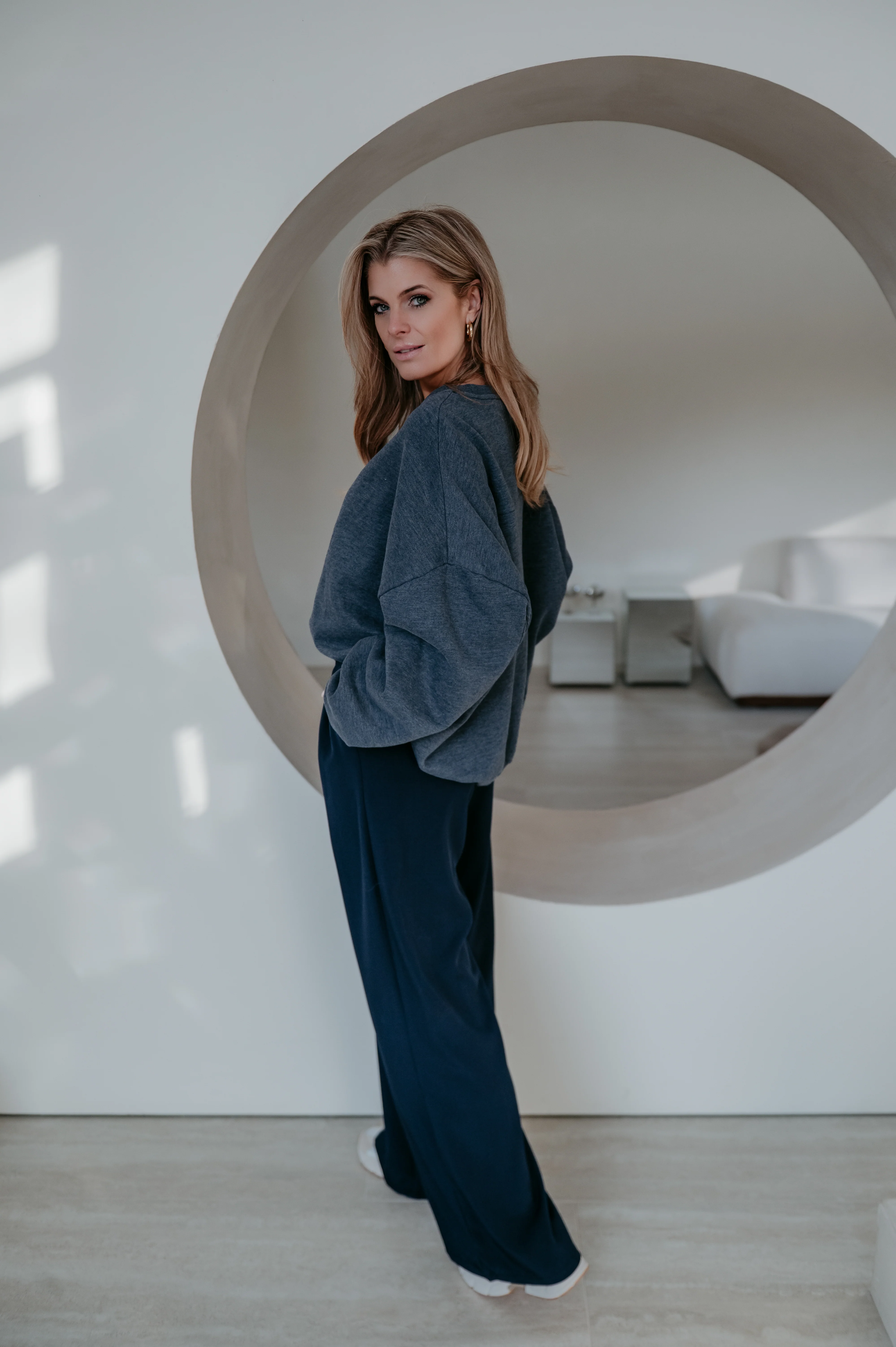 Milide sweater I Blue - Image 6