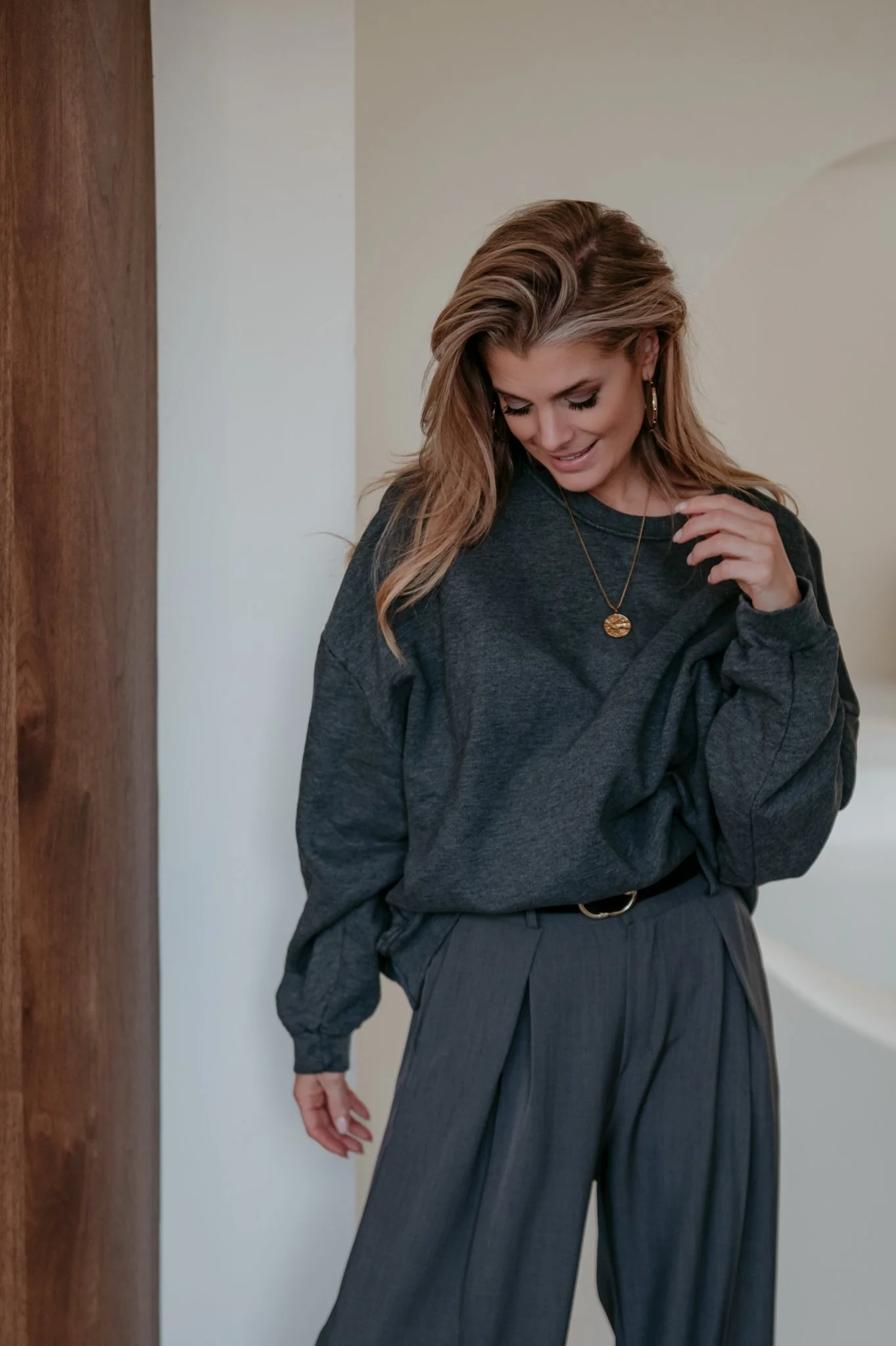 Milide sweater I Dark Grey - Image 12